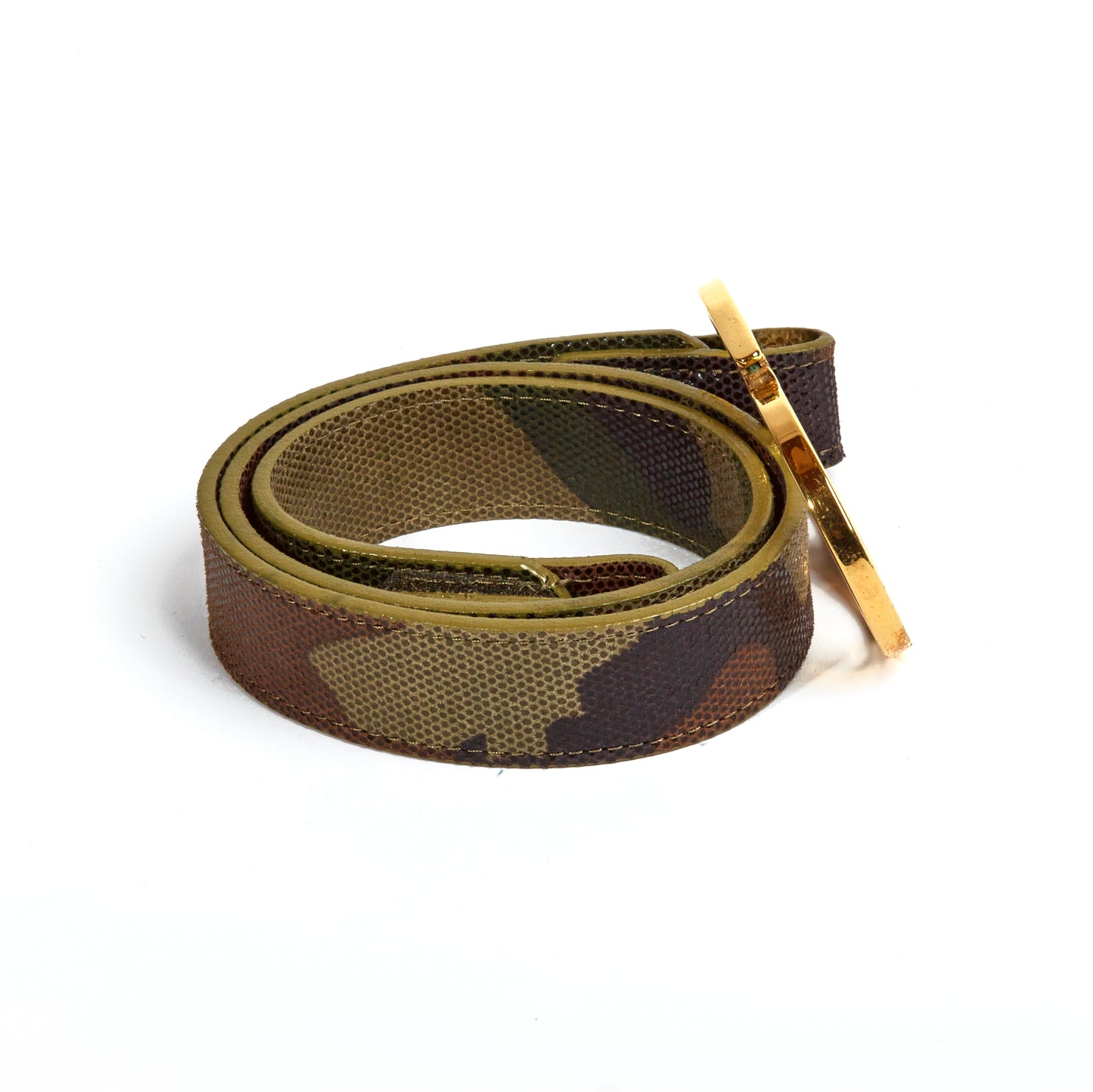 Vintage Dior Camo logo Belt