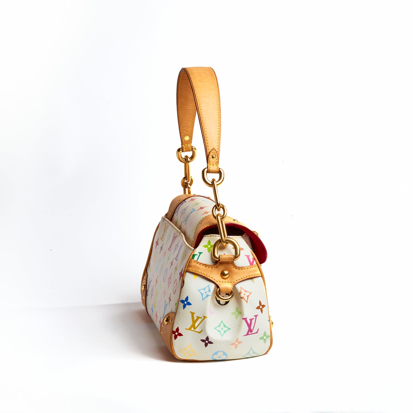 Vintage Louis Vuitton x Takashi Murakami Multicolour Beverly Shoulder Bag