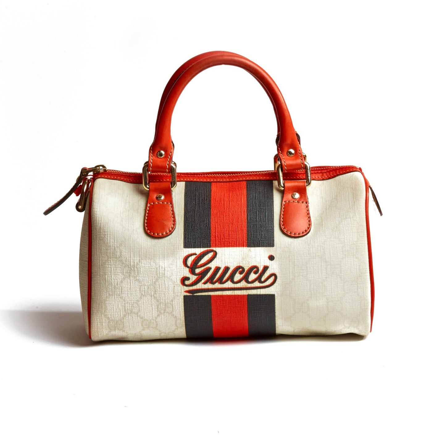 Vintage Gucci Mini Orange Boston Joy Bag