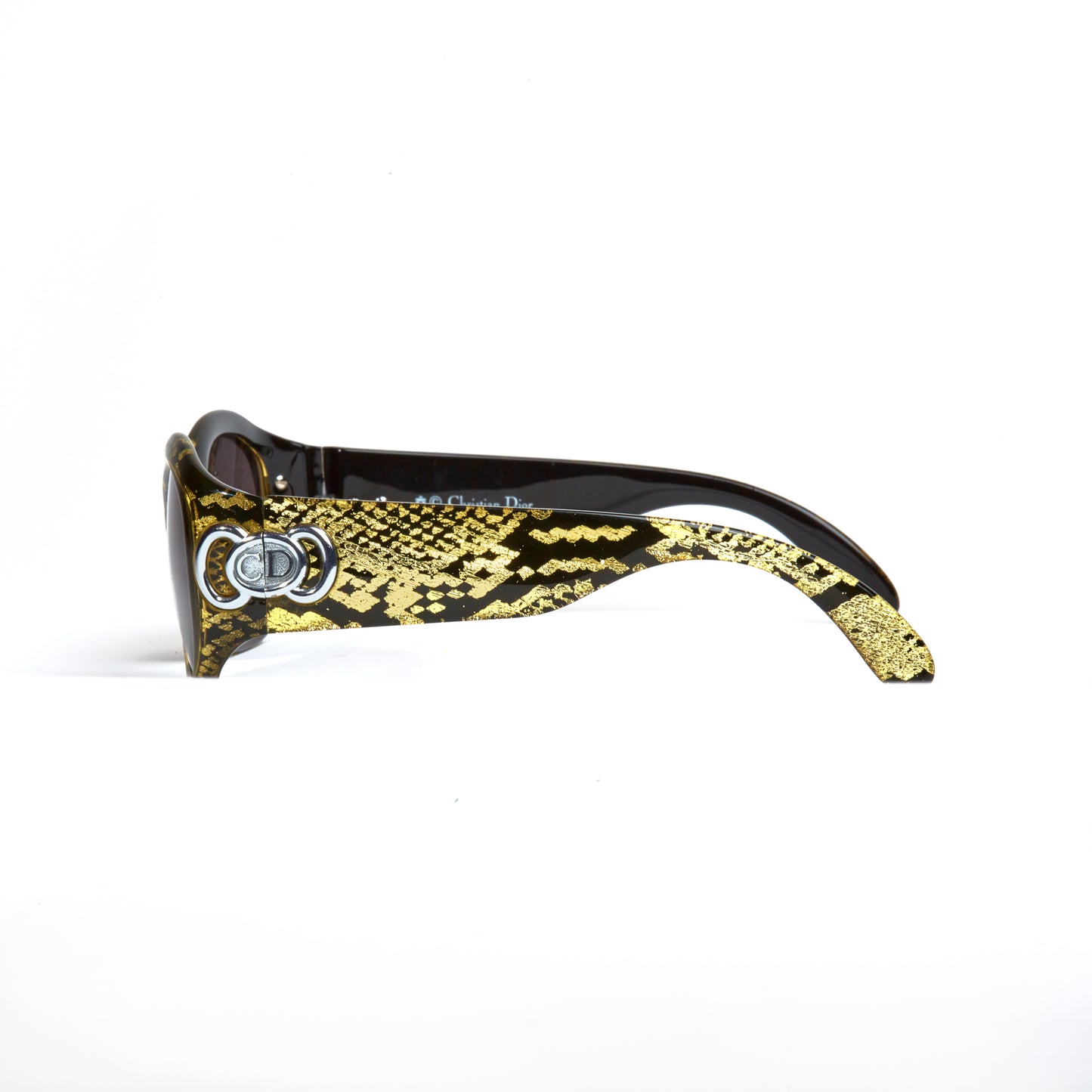 Vintage Dior Snake Printed Sunglasses