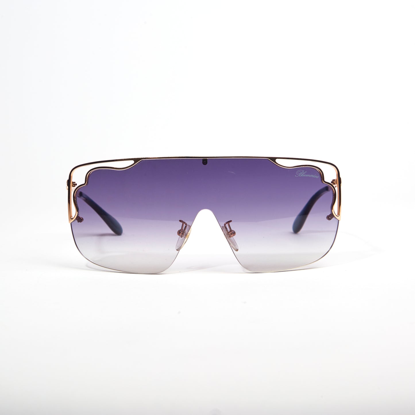 Vintage Blue Marine Mask Sunglasses