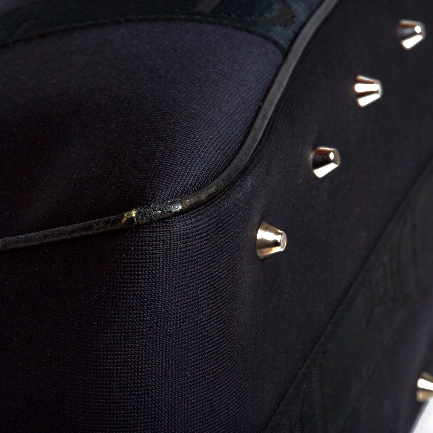 Vintage Dior Hardcore Black Bowling Bag