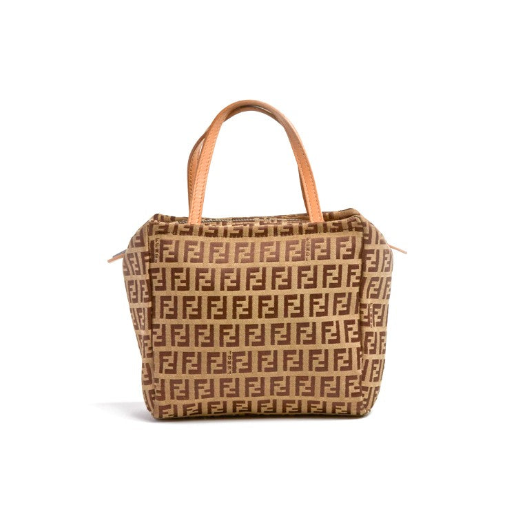 Vintage Fendi Zuchino Mini Hand Bag