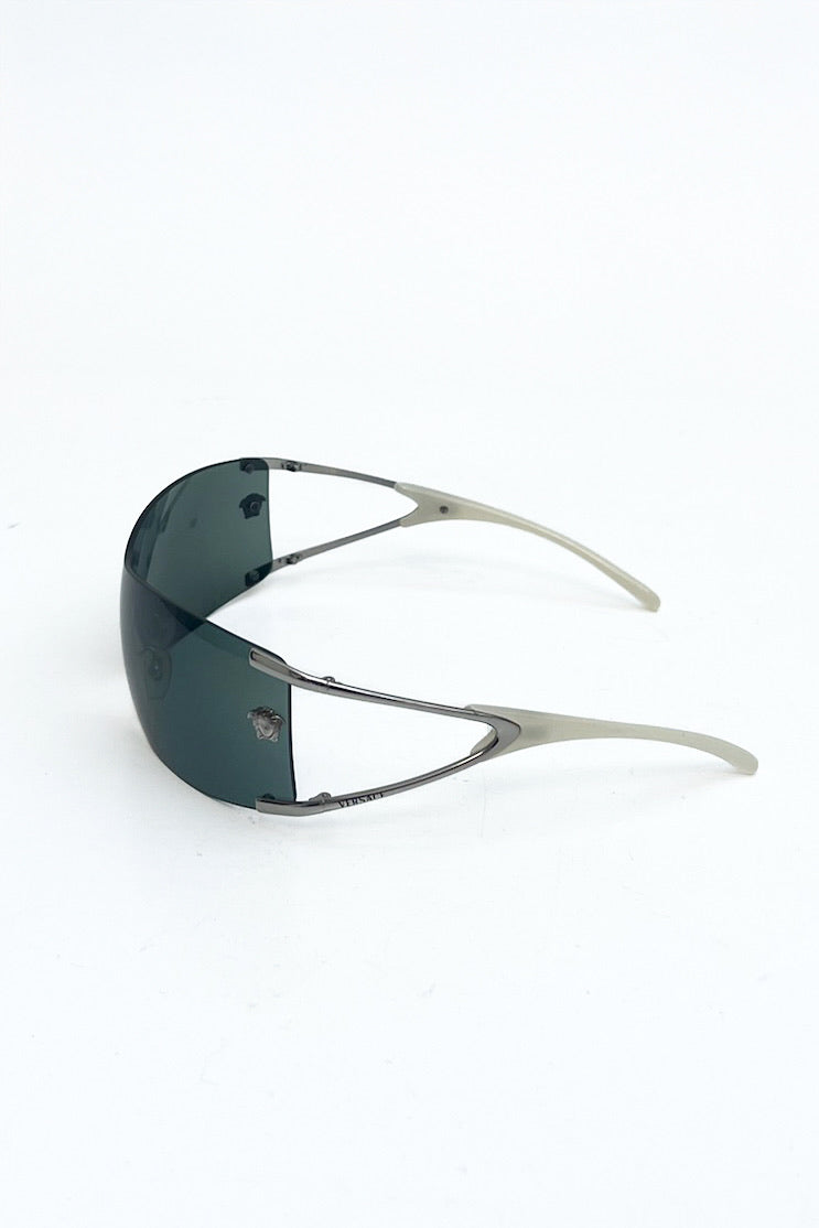 Vintage Silver Medusa Speedy Medusa Sunglasses