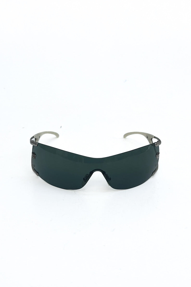 Vintage Silver Medusa Speedy Medusa Sunglasses