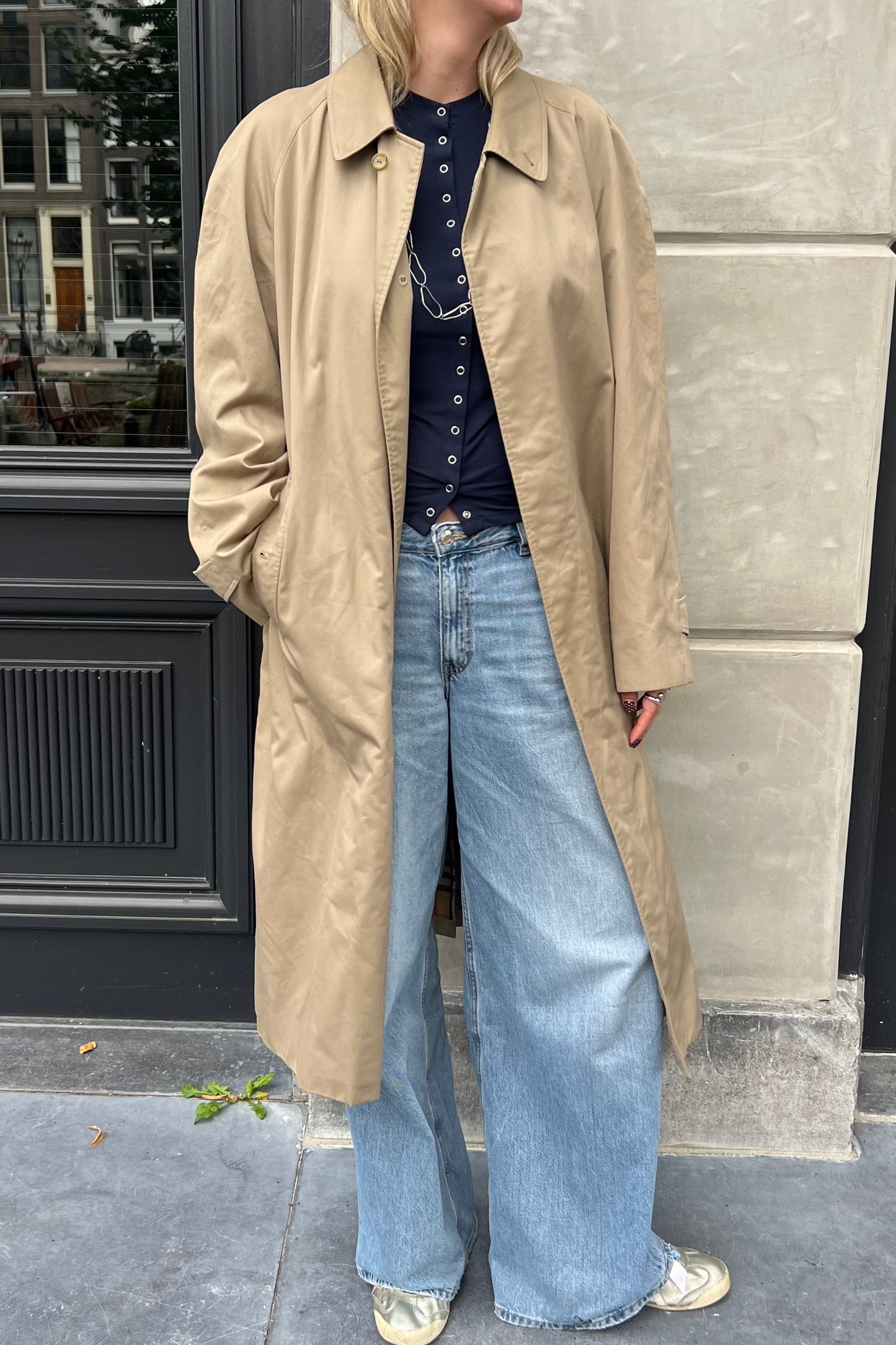 Vintage Straight Trenchcoat