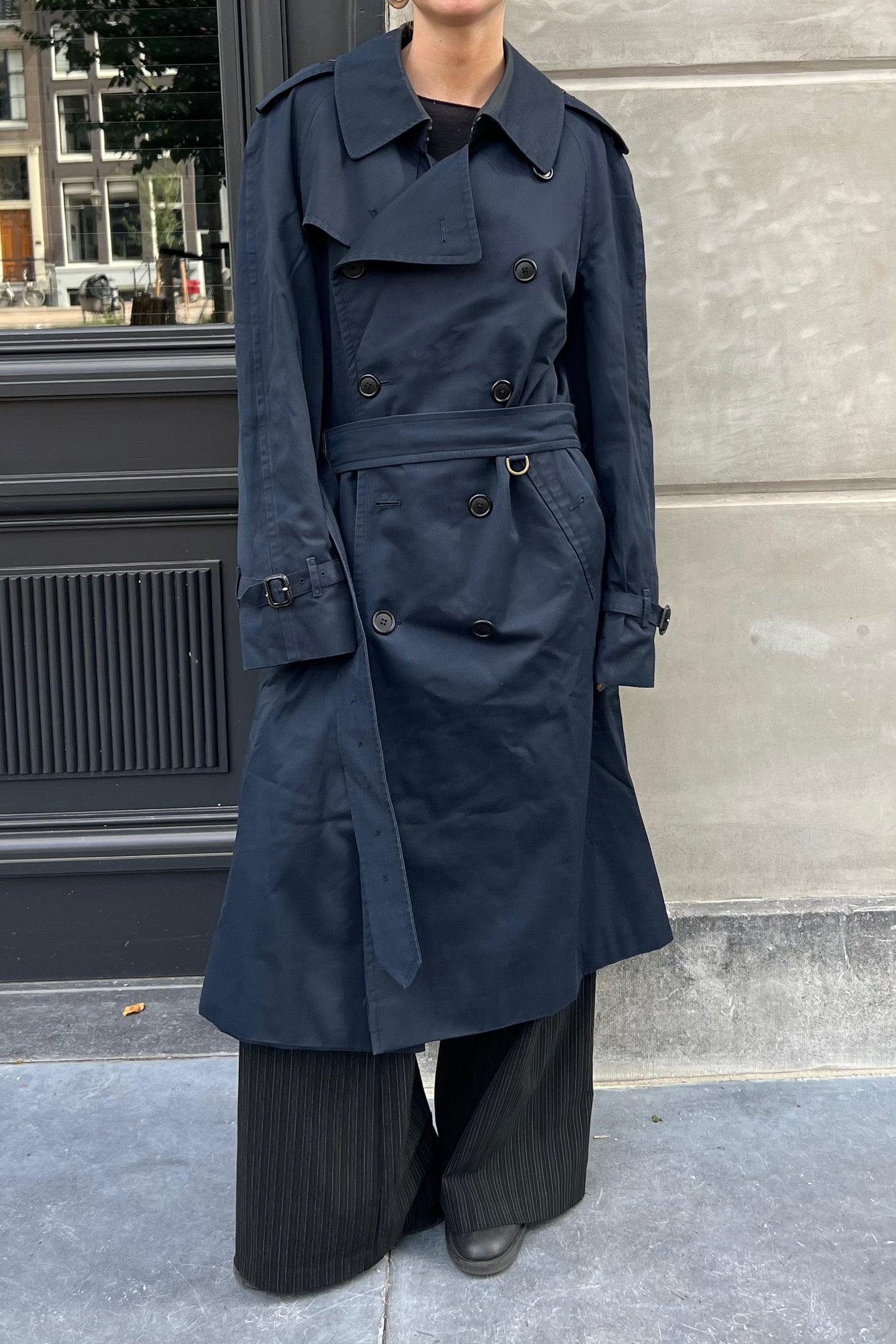 Vintage Classic Belted Trenchcoat