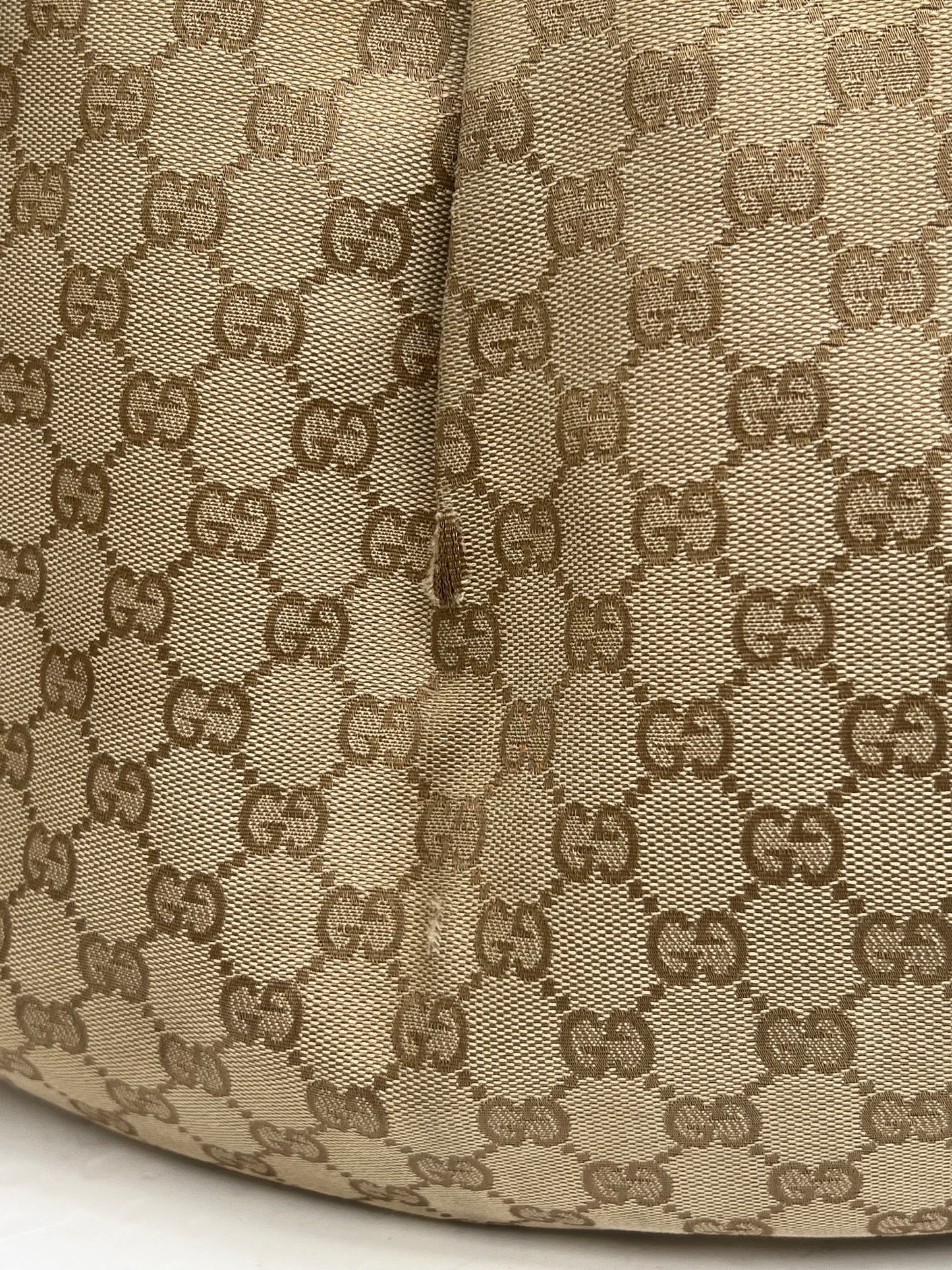 Vintage Classic Monogram Bamboo Handle Bag