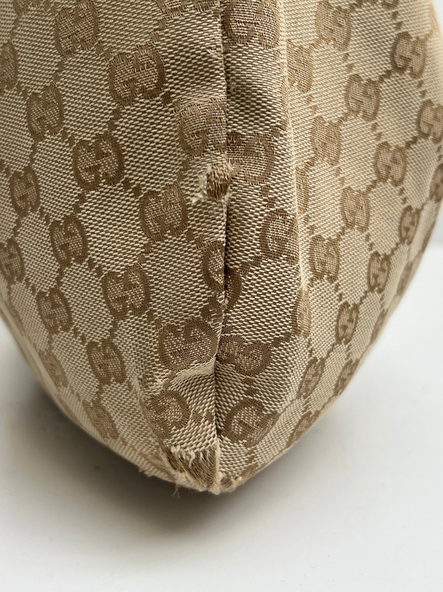 Vintage Classic Monogram Bamboo Handle Bag