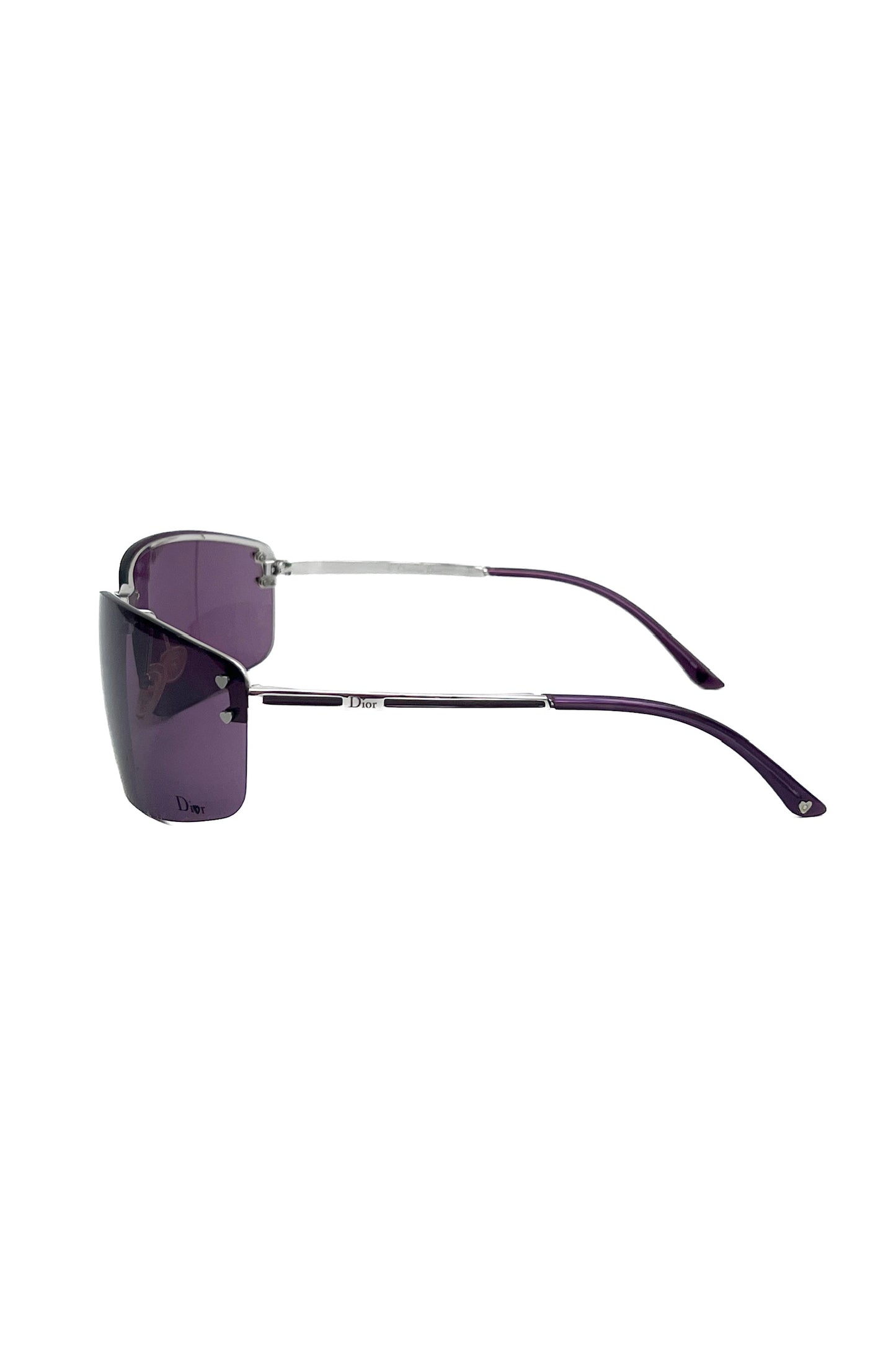 Vintage Purple Diorcharm Sunglasses