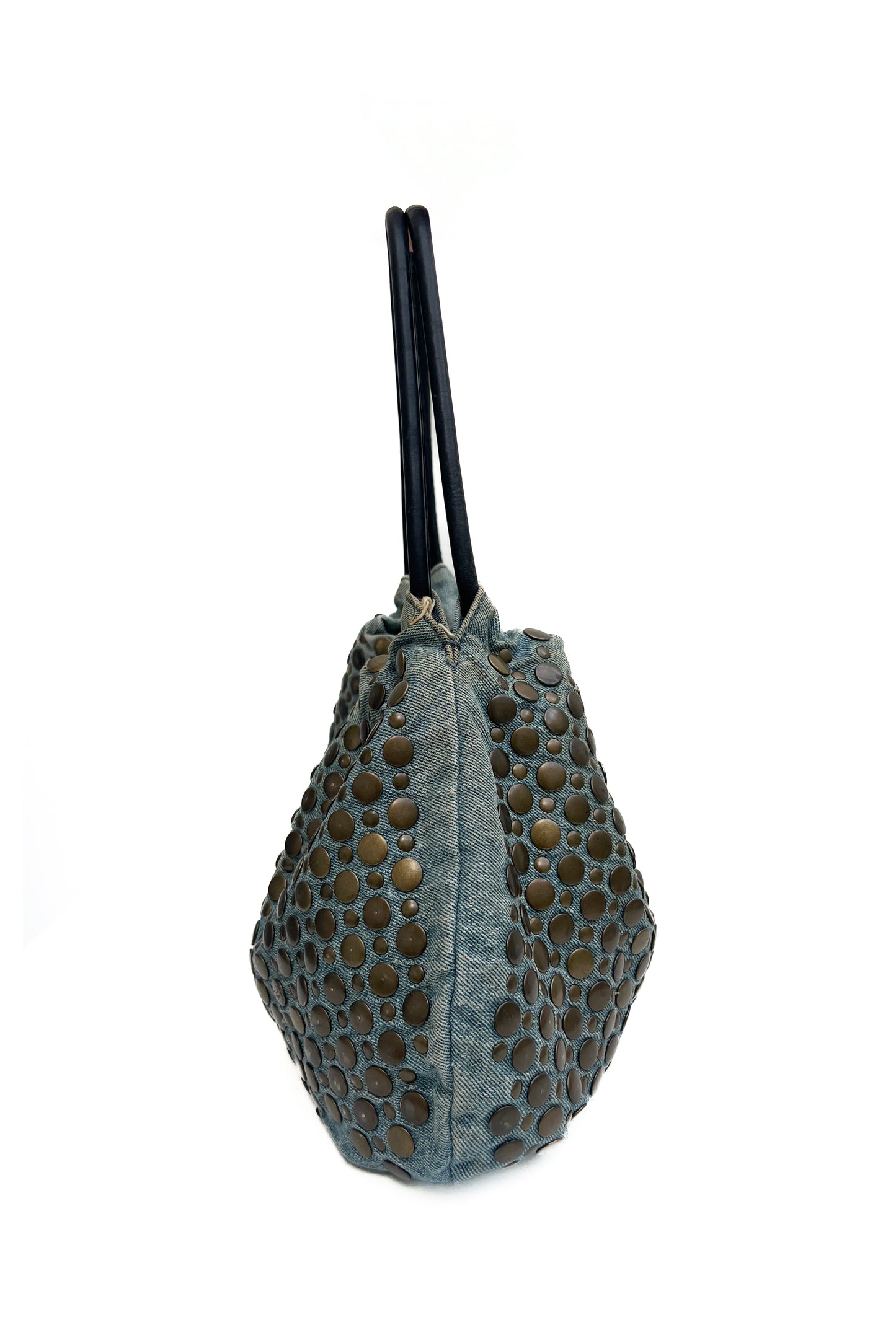 Vintage Denim Domino Bag