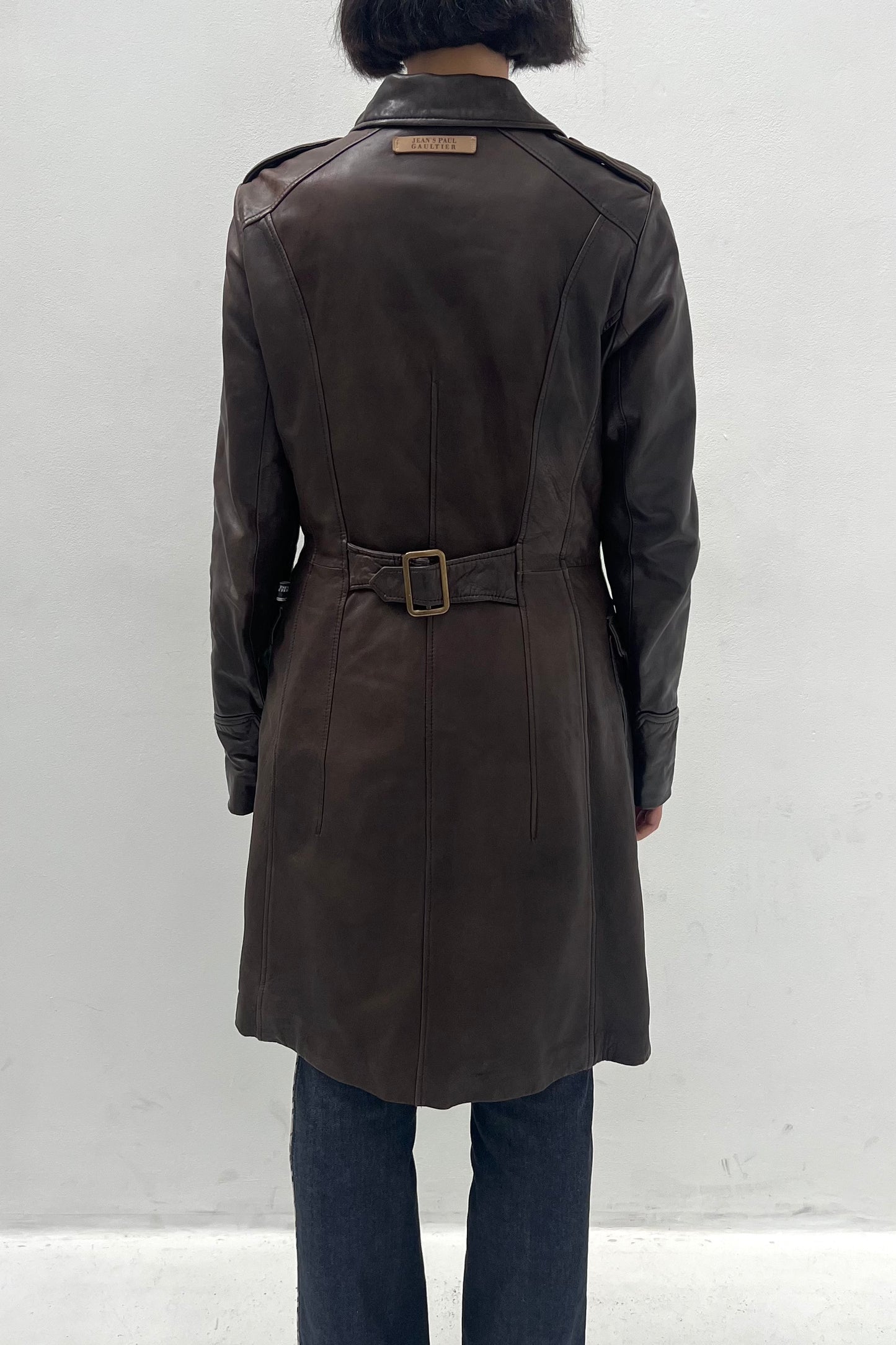 Vintage Chocolate Leather Jacket