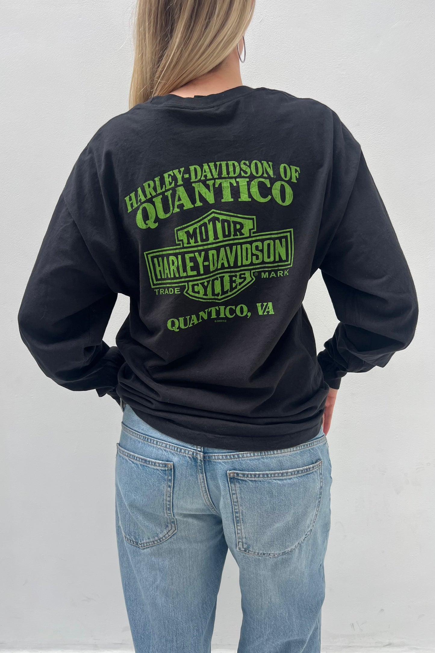 Vintage Black & Green Longsleeve