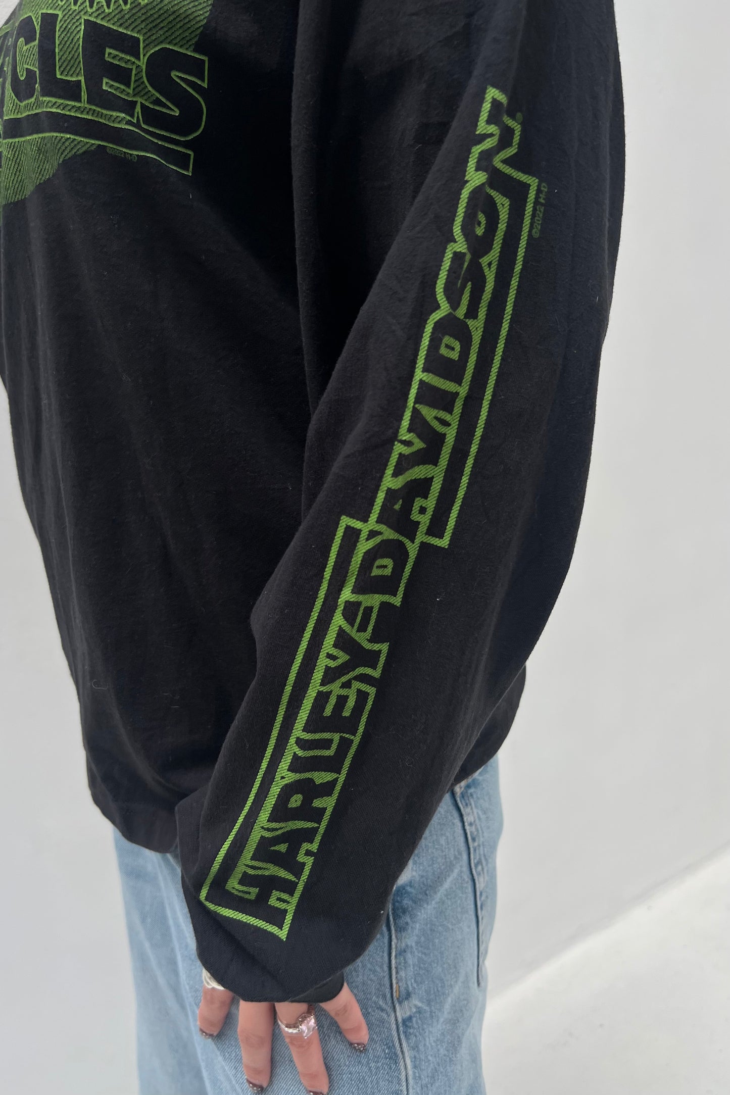 Vintage Black & Green Longsleeve