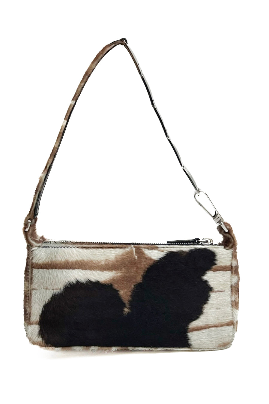 Vintage Cow Print Pony Hair Pochette