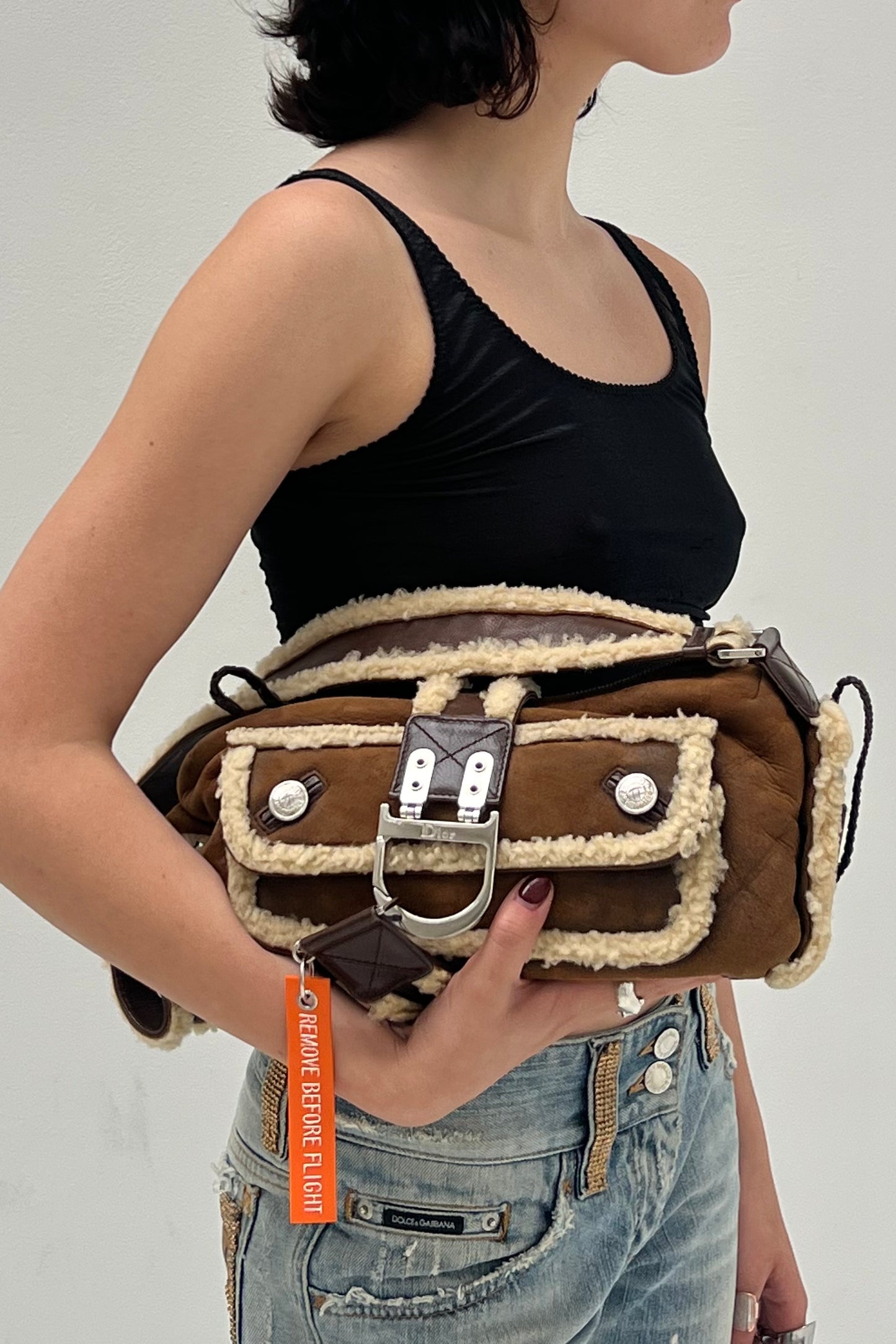 Vintage Lammy Flight Bag