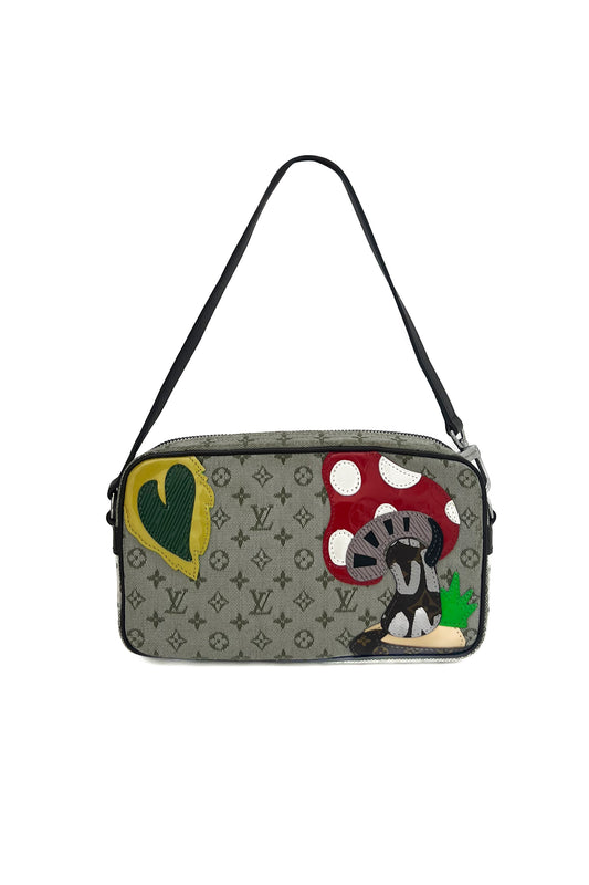 Vintage Conte de Fees Mushroom Pochette