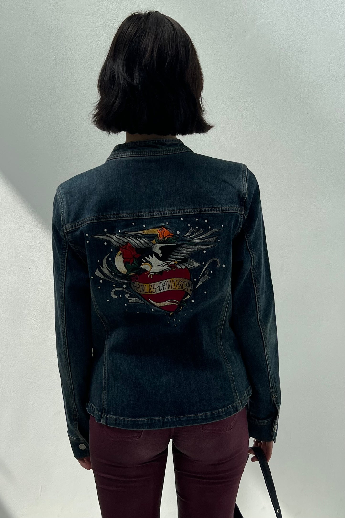 Vintage Fitted Denim Jacket