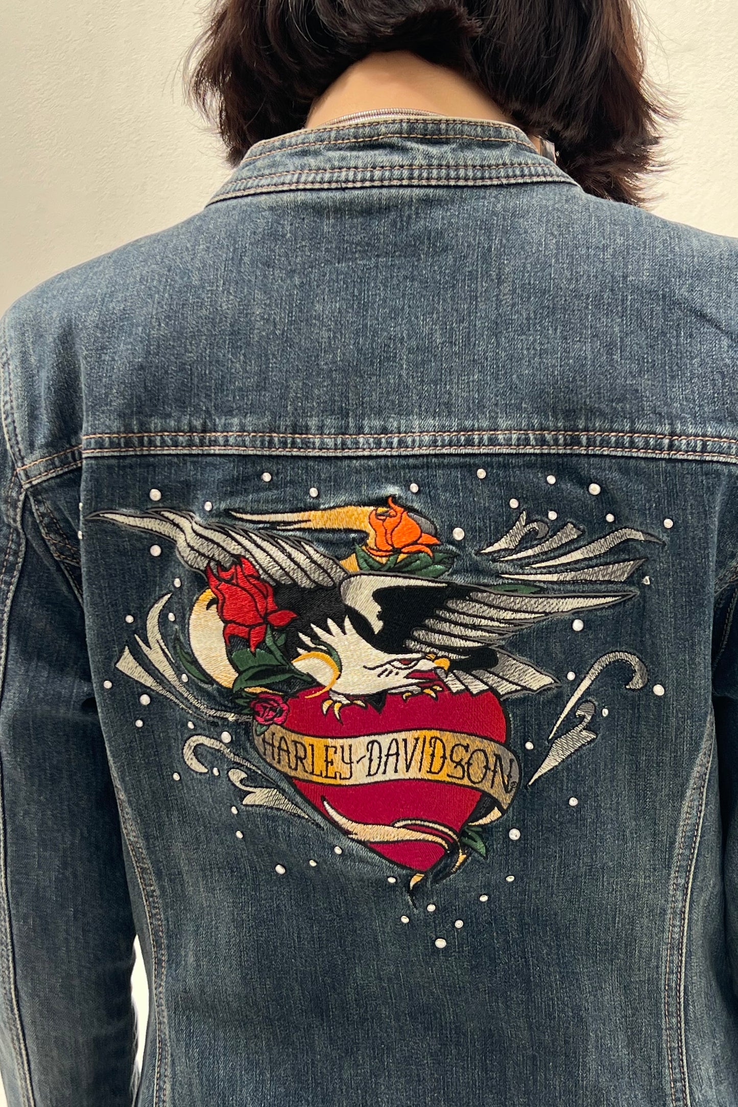 Vintage Fitted Denim Jacket
