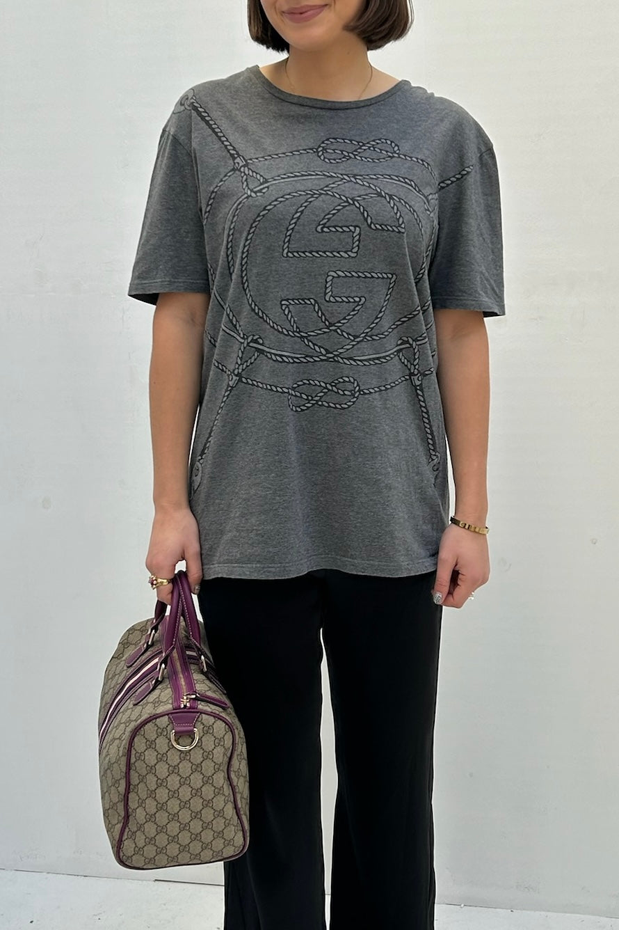 Vintage Grey Nautic Tee
