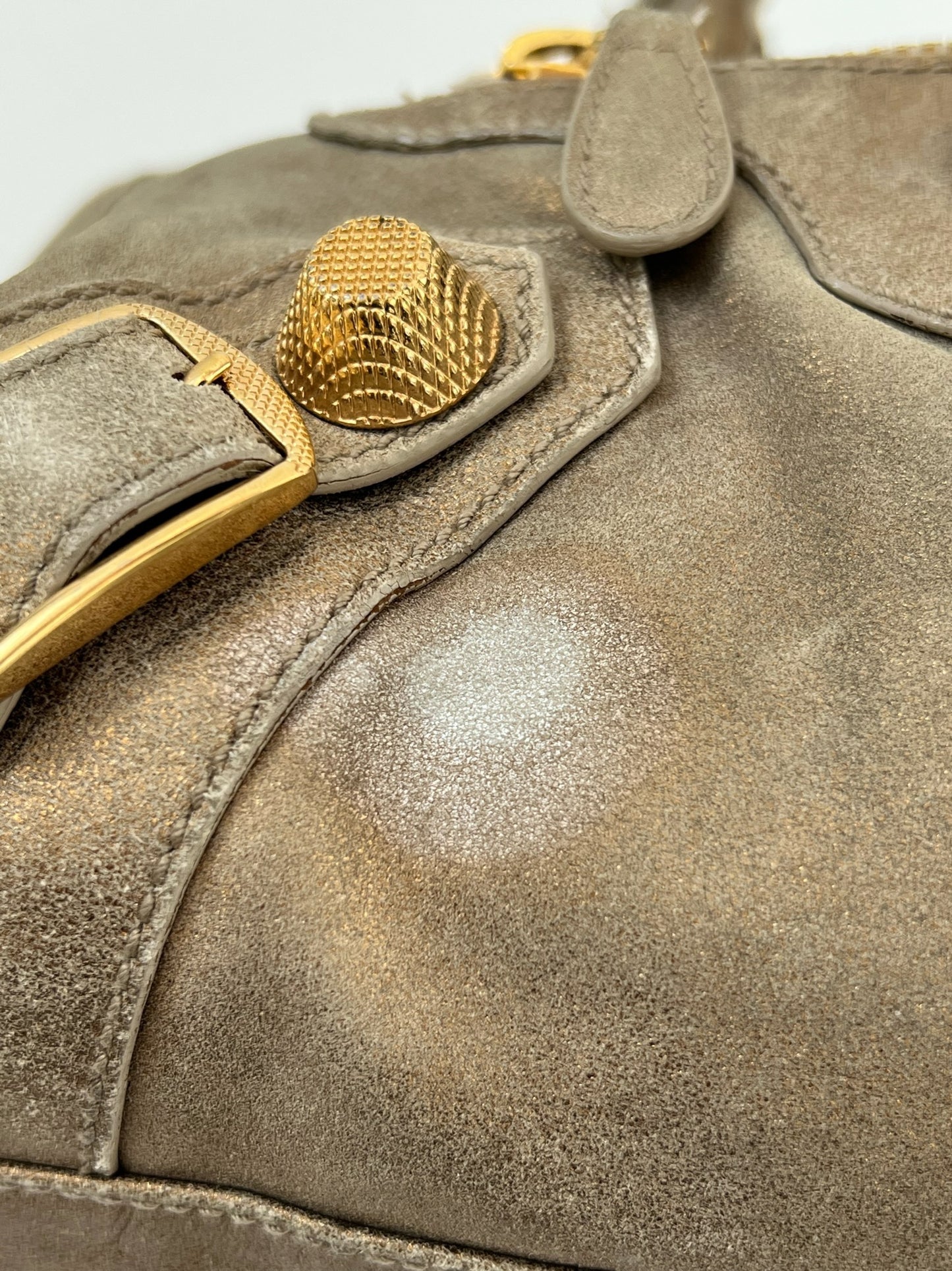 Vintage Giant Hardware Golden City Bag