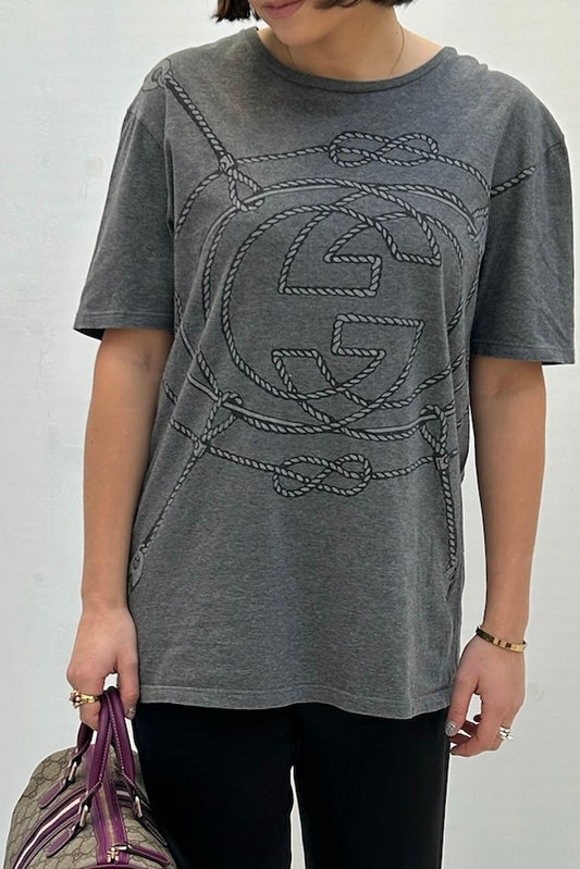 Vintage Grey Nautic Tee