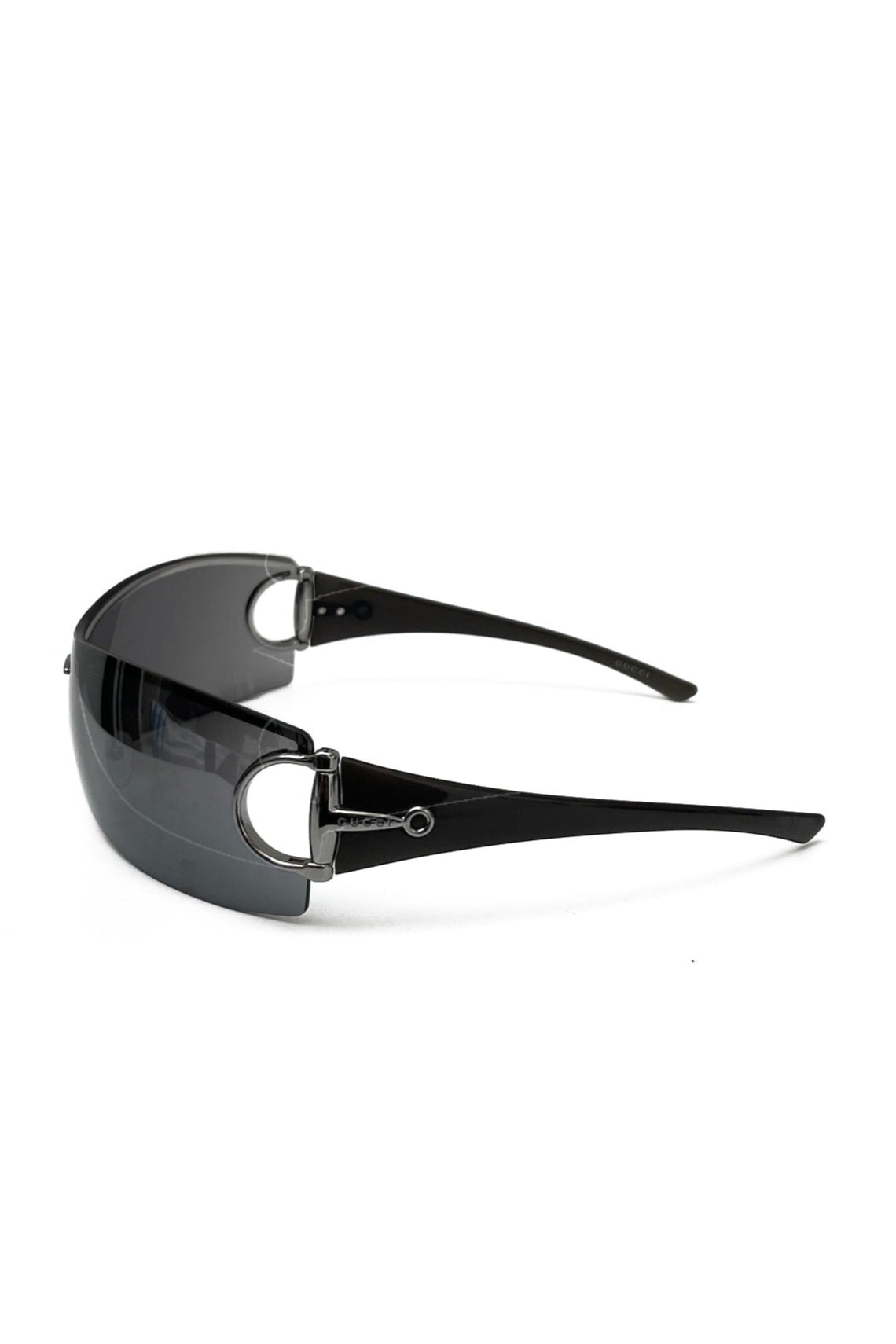 Vintage Silver Mirror Horsebit Sunglasses