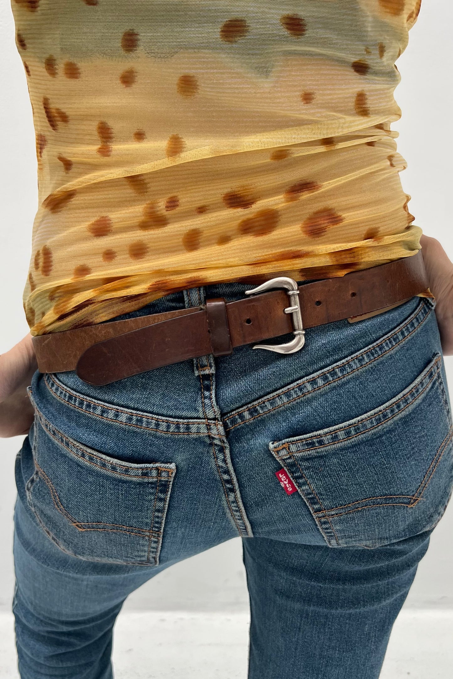 Vintage Replay Spell Out Belt