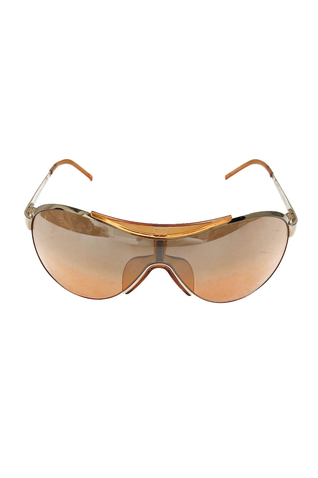 Vintage Golden Rodeo Drive Aviator Sunglasses