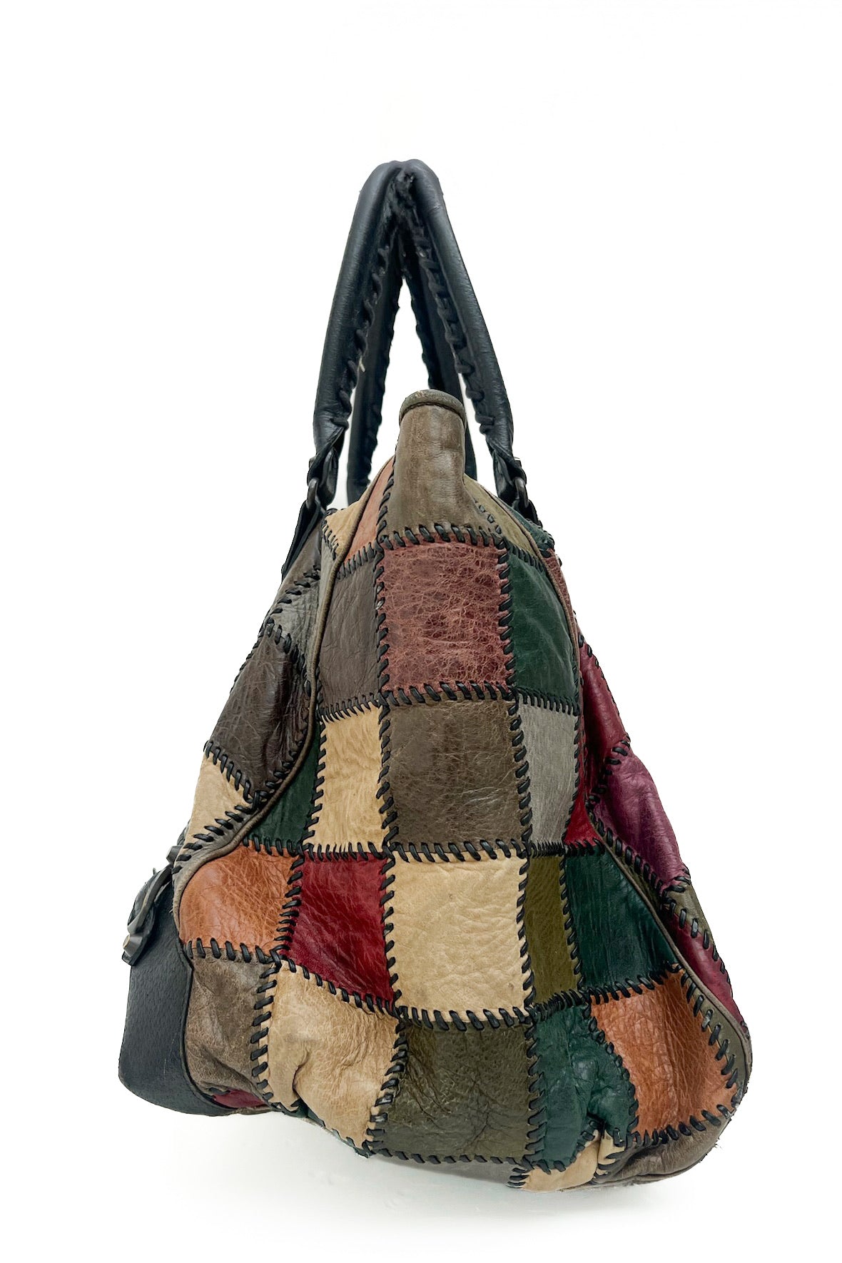 Vintage Patchwork Sunday City Bag