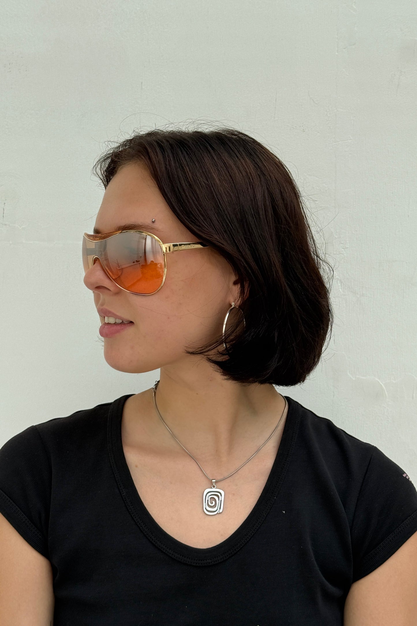 Vintage Golden Rodeo Drive Aviator Sunglasses