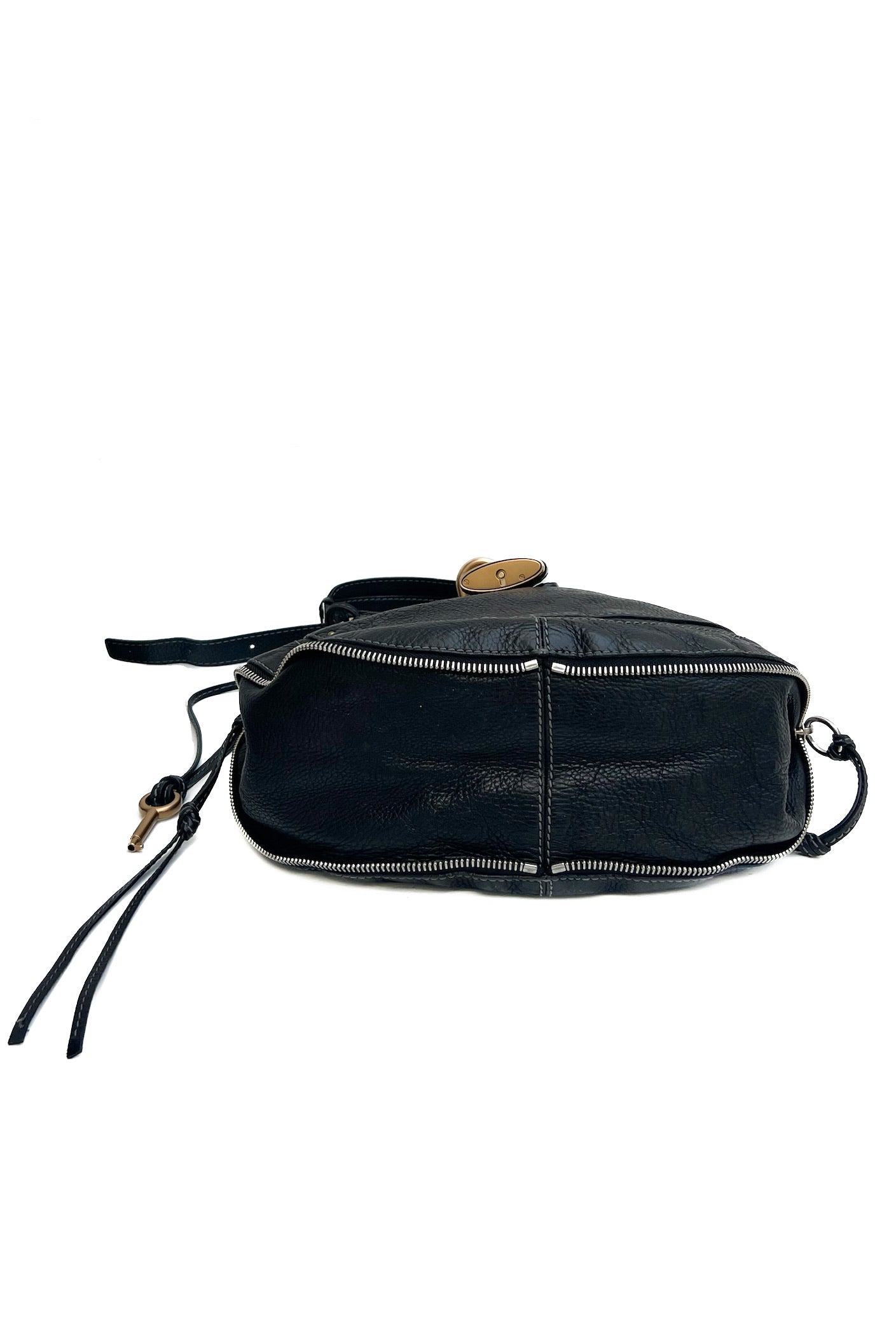 Vintage Paddington Black Hobo Bag