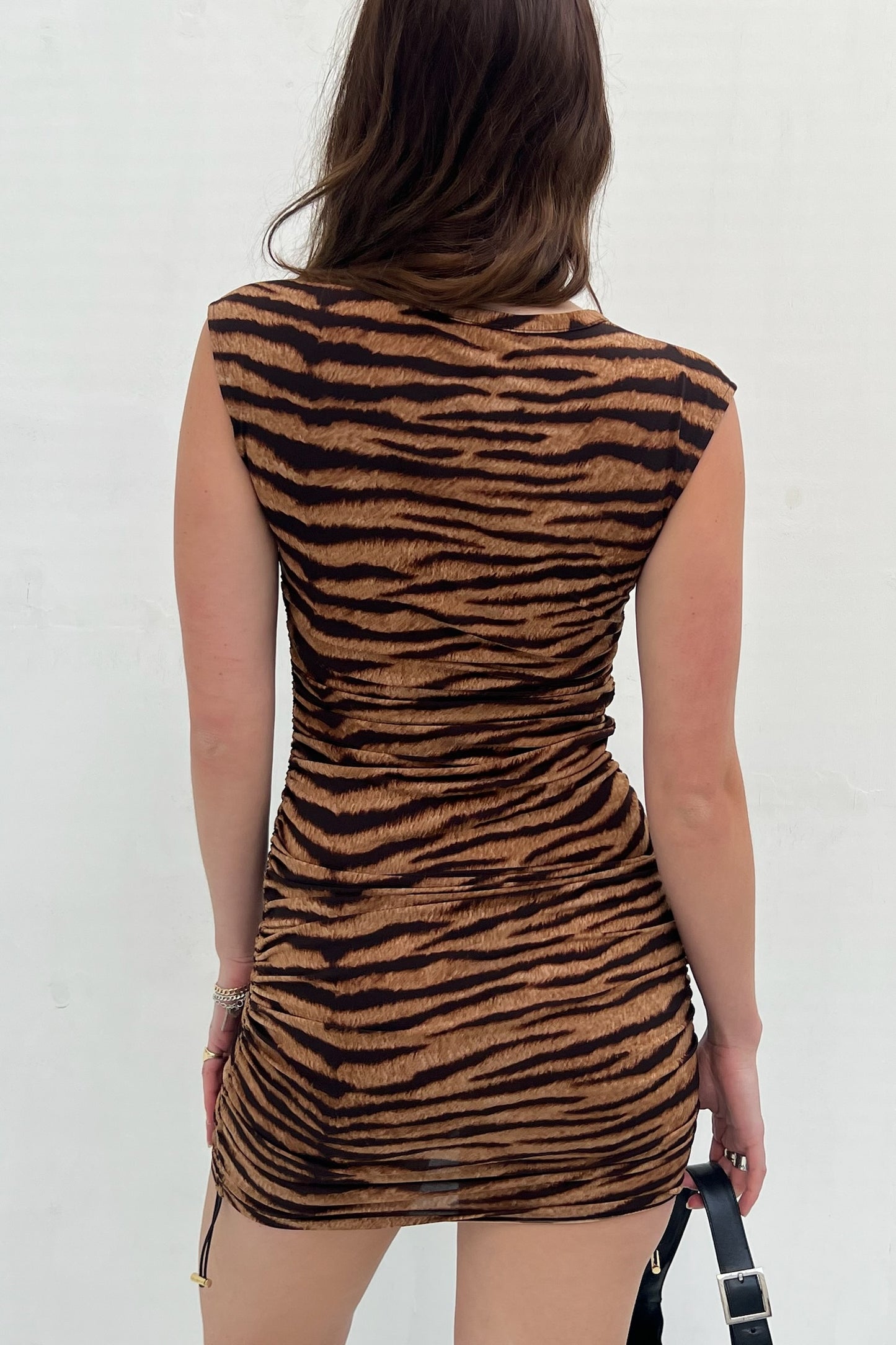Vintage Tiger Print Dress
