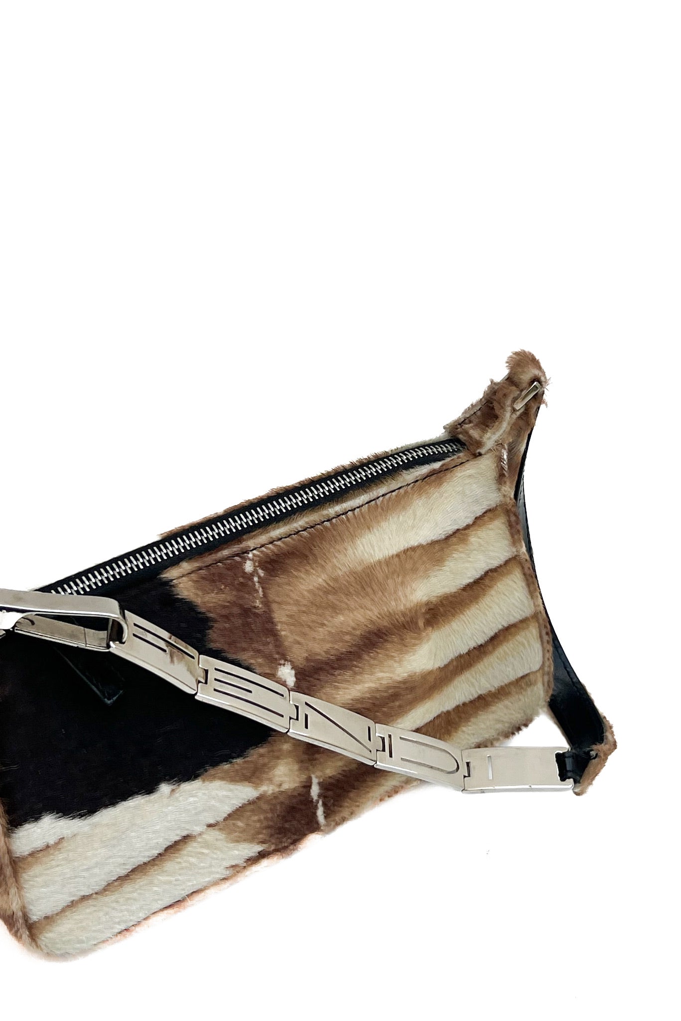 Vintage Cow Print Pony Hair Pochette