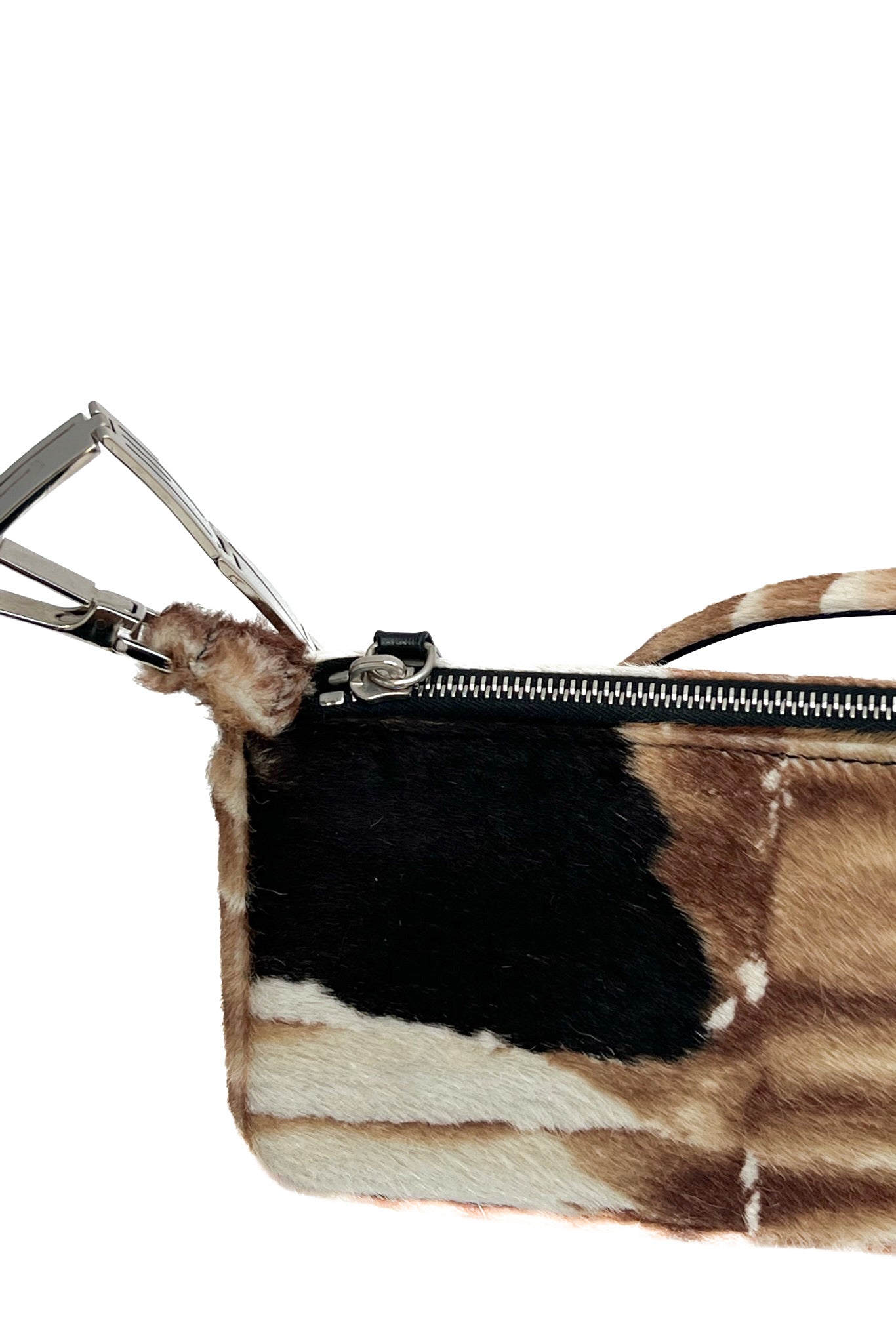 Vintage Cow Print Pony Hair Pochette