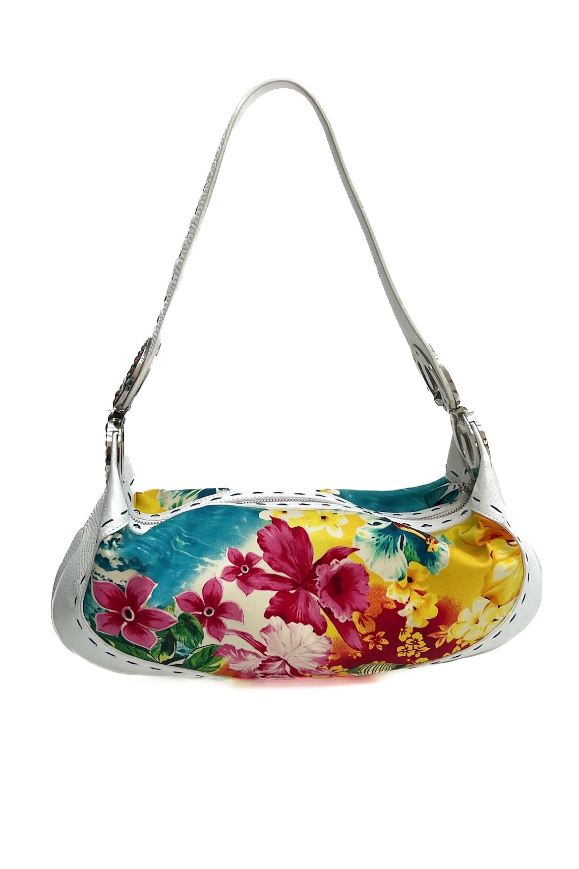 Vintage Tropical Shoulder Bag -