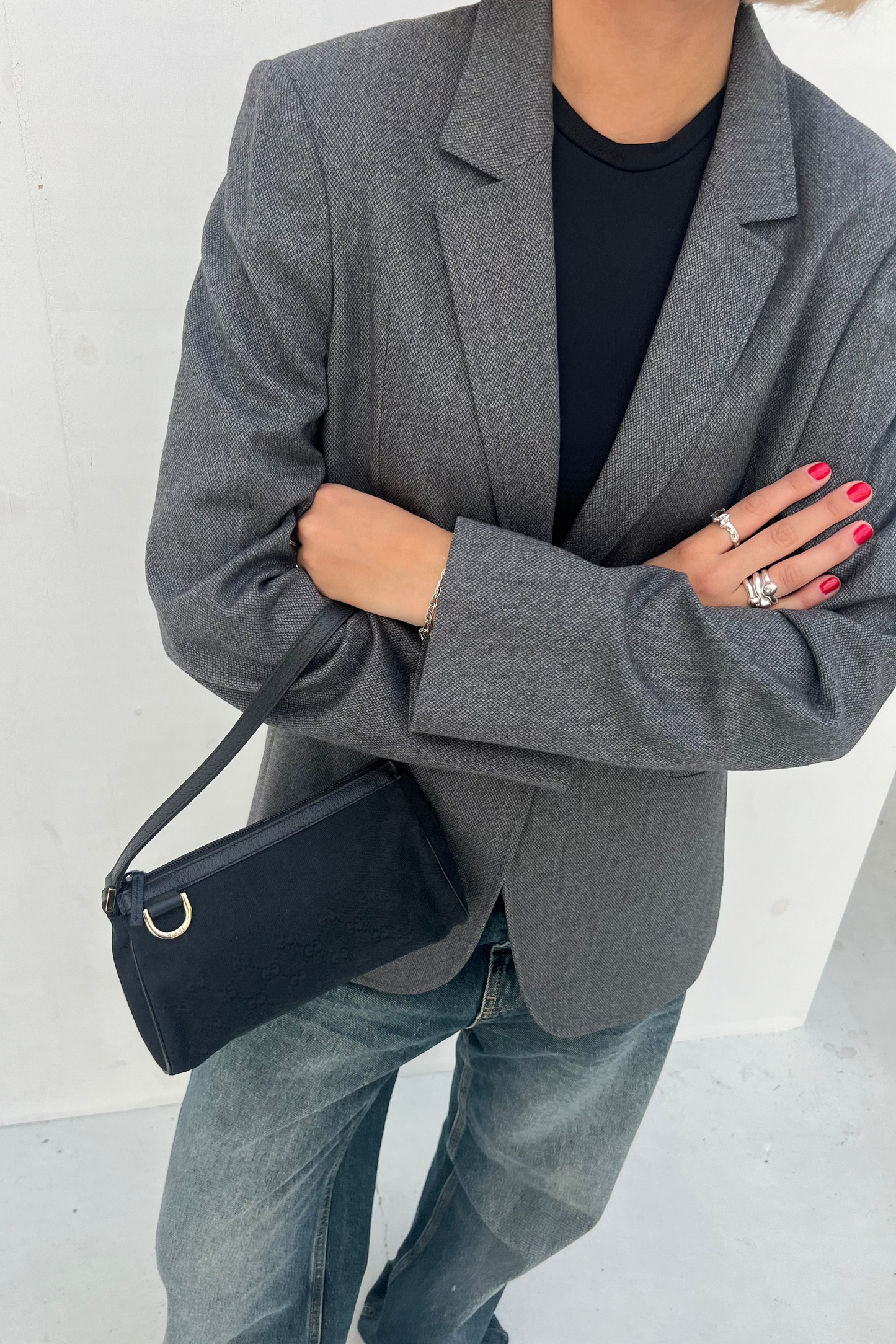 Vintage Grey Blazer