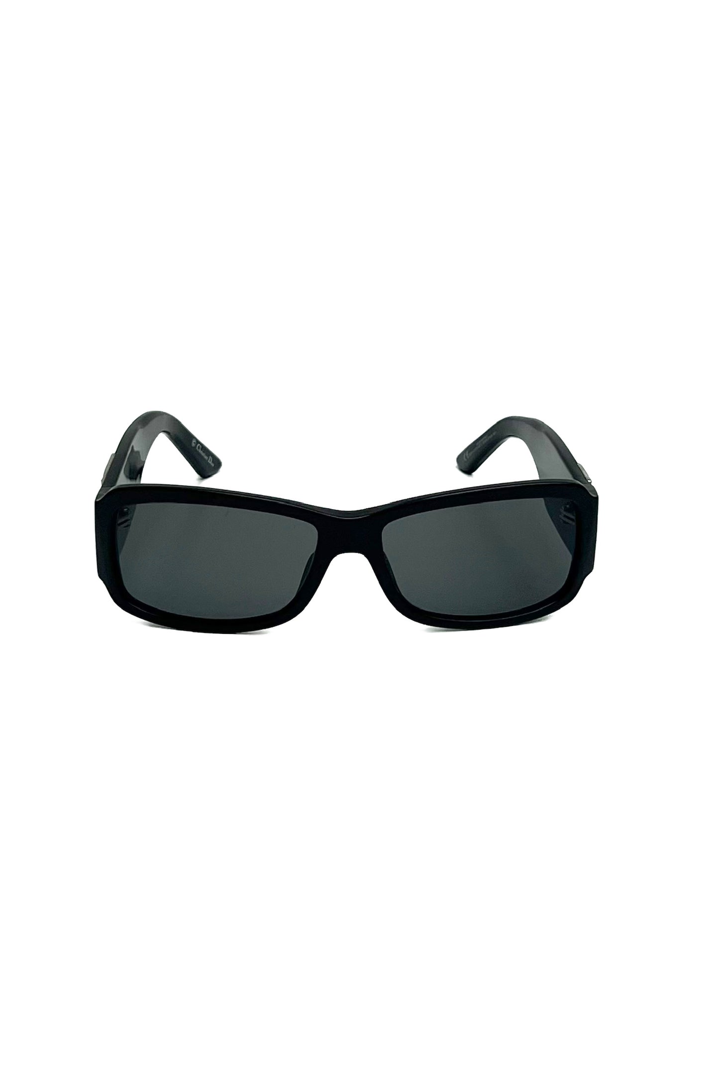 Vintage Black Silver Logo Cottage 3 Sunglasses