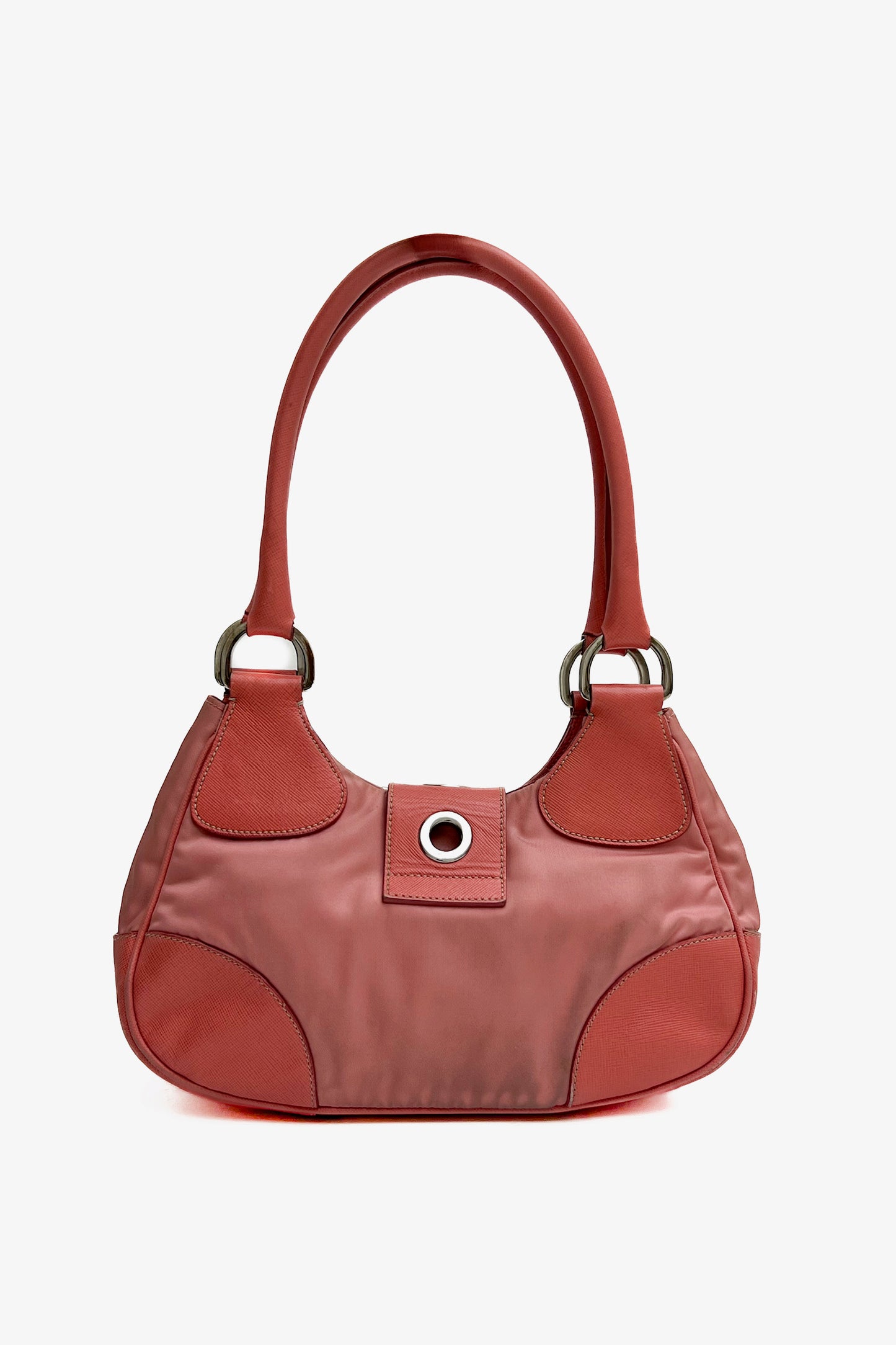 Vintage Peach Moon Bag