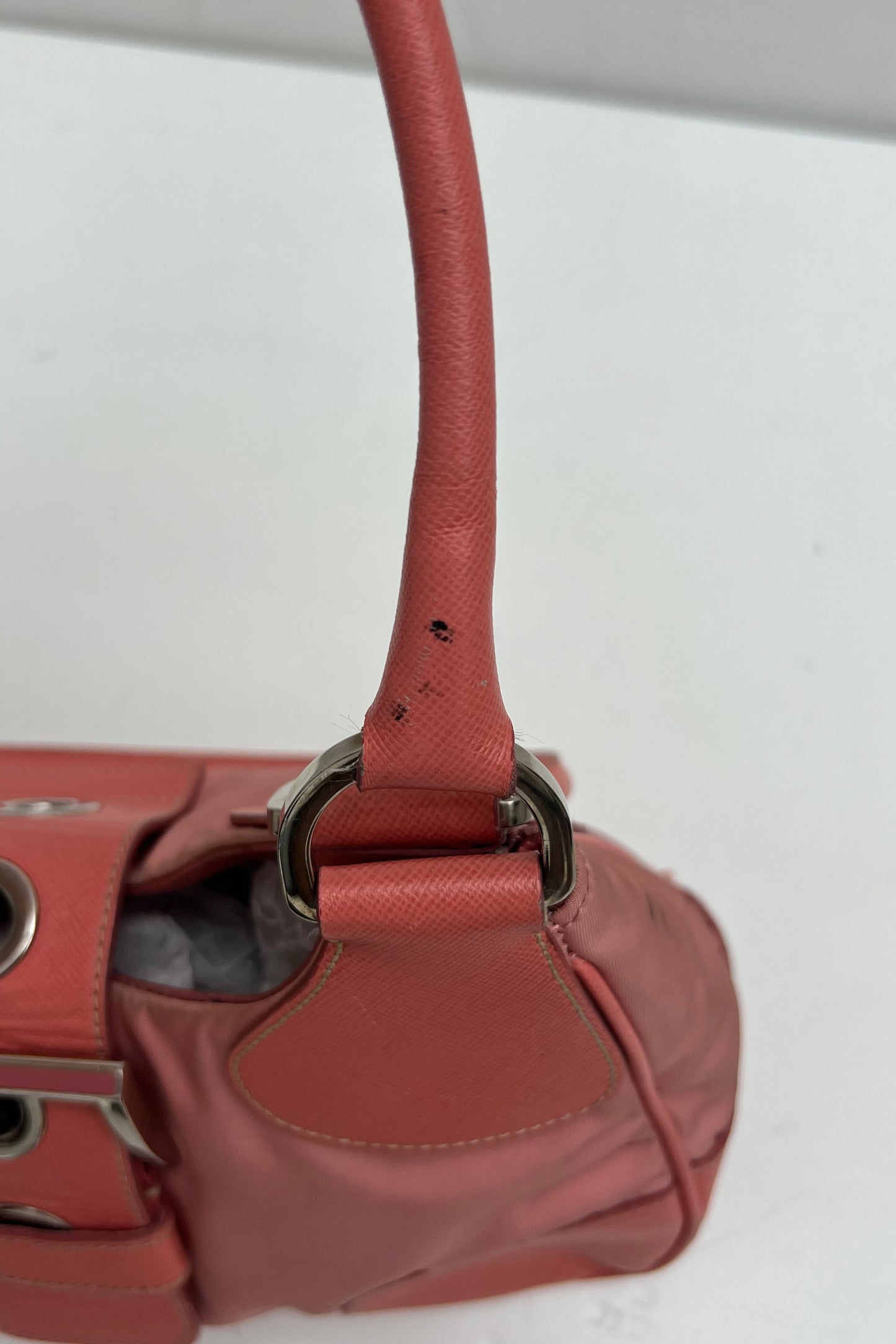 Vintage Peach Moon Bag