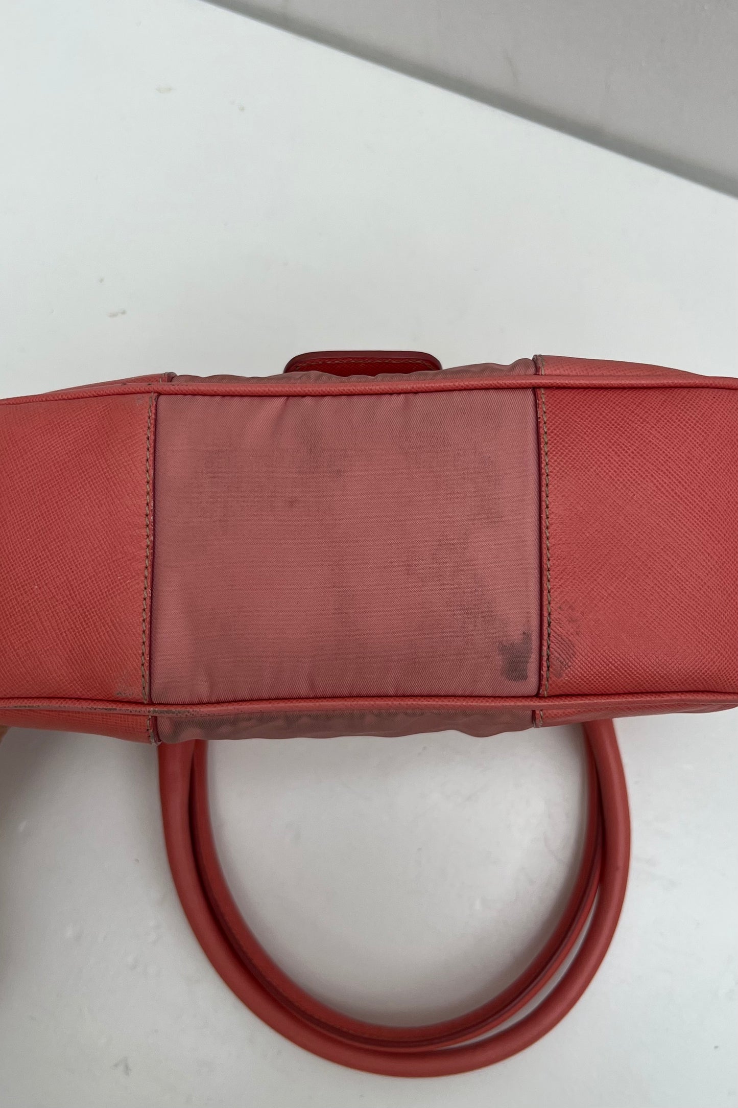 Vintage Peach Moon Bag