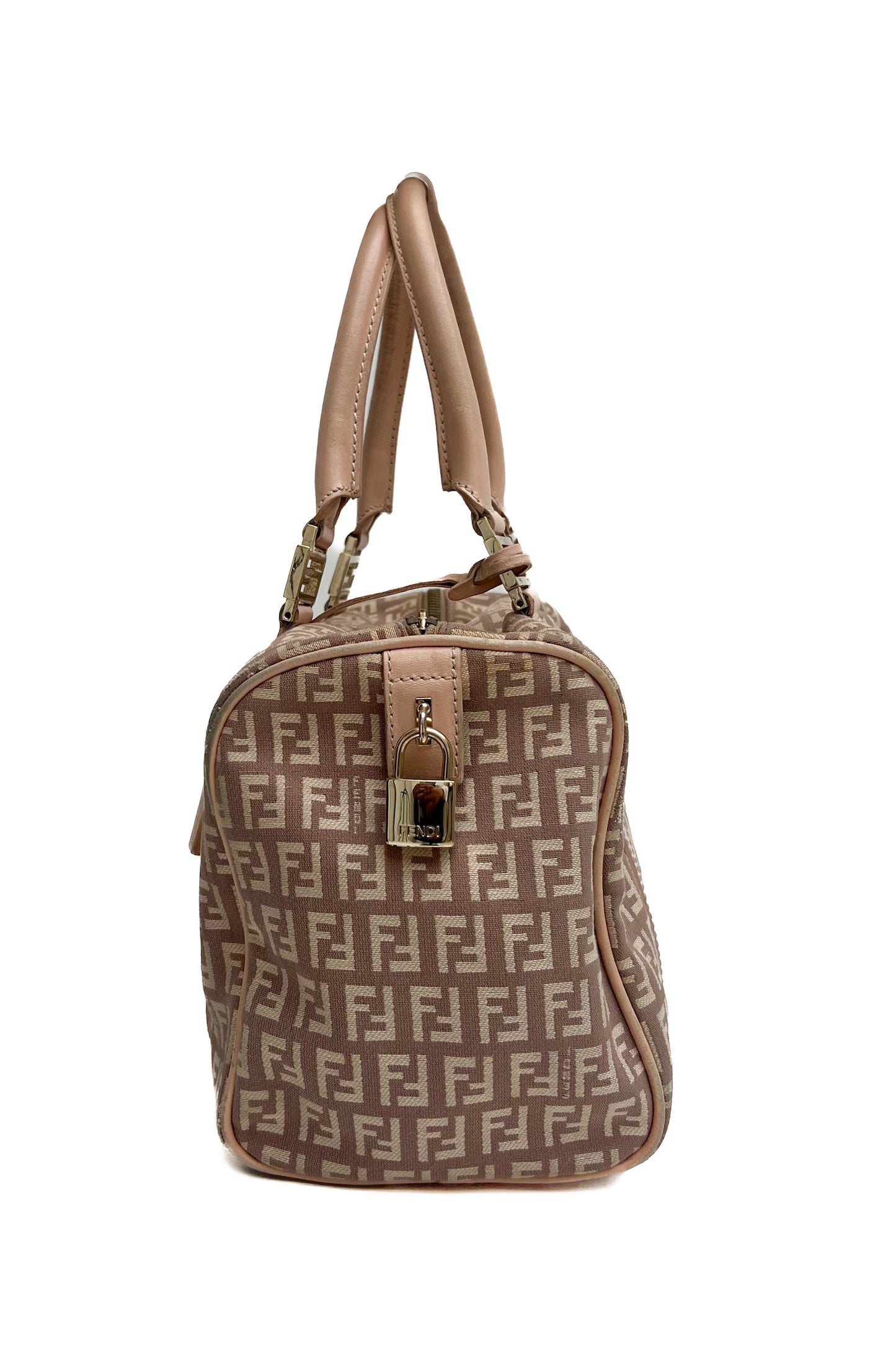 Vintage Nude Zuchino Boston Bag