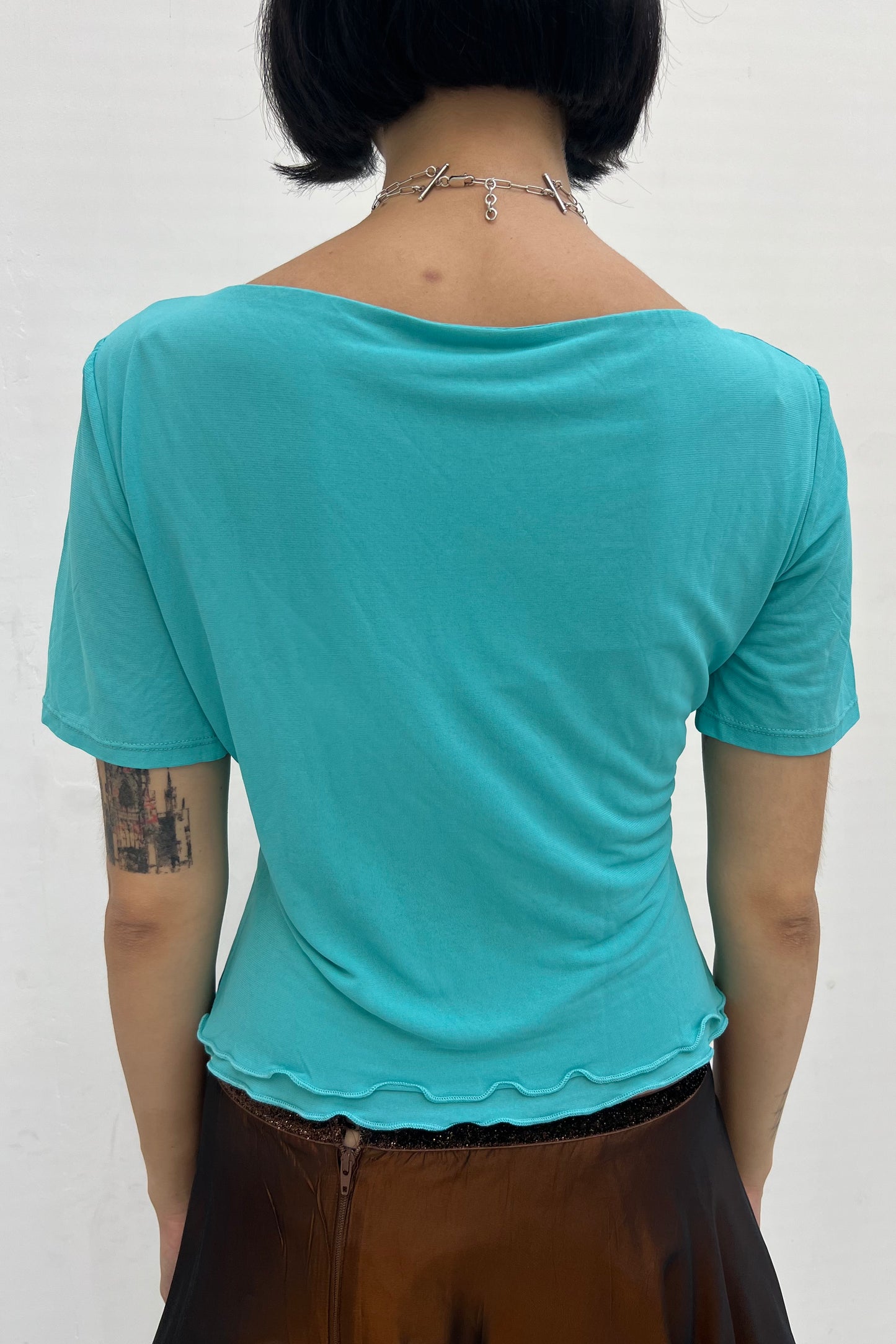 Vintage Turquoise Top