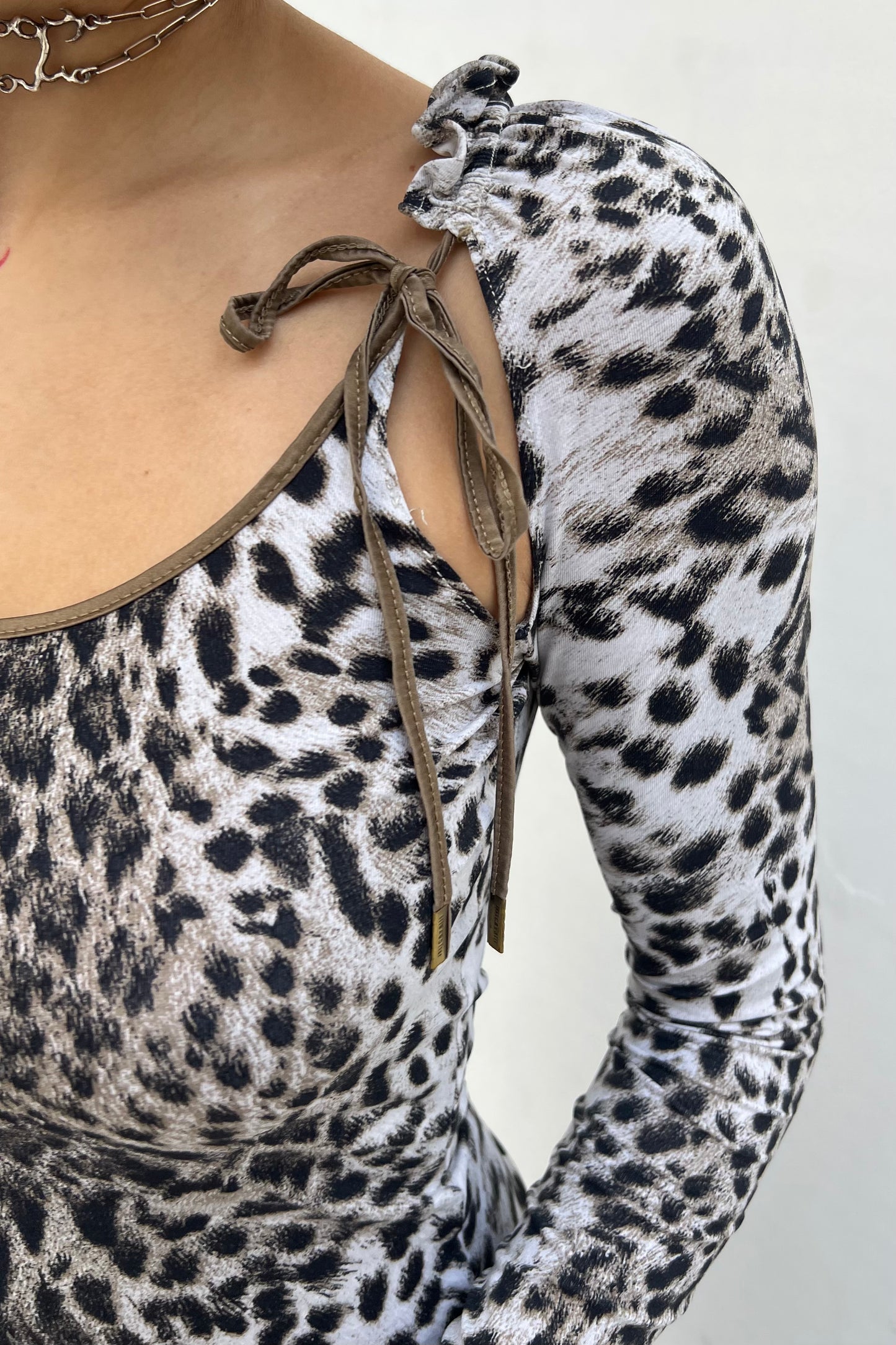 Vintage Collar String Top