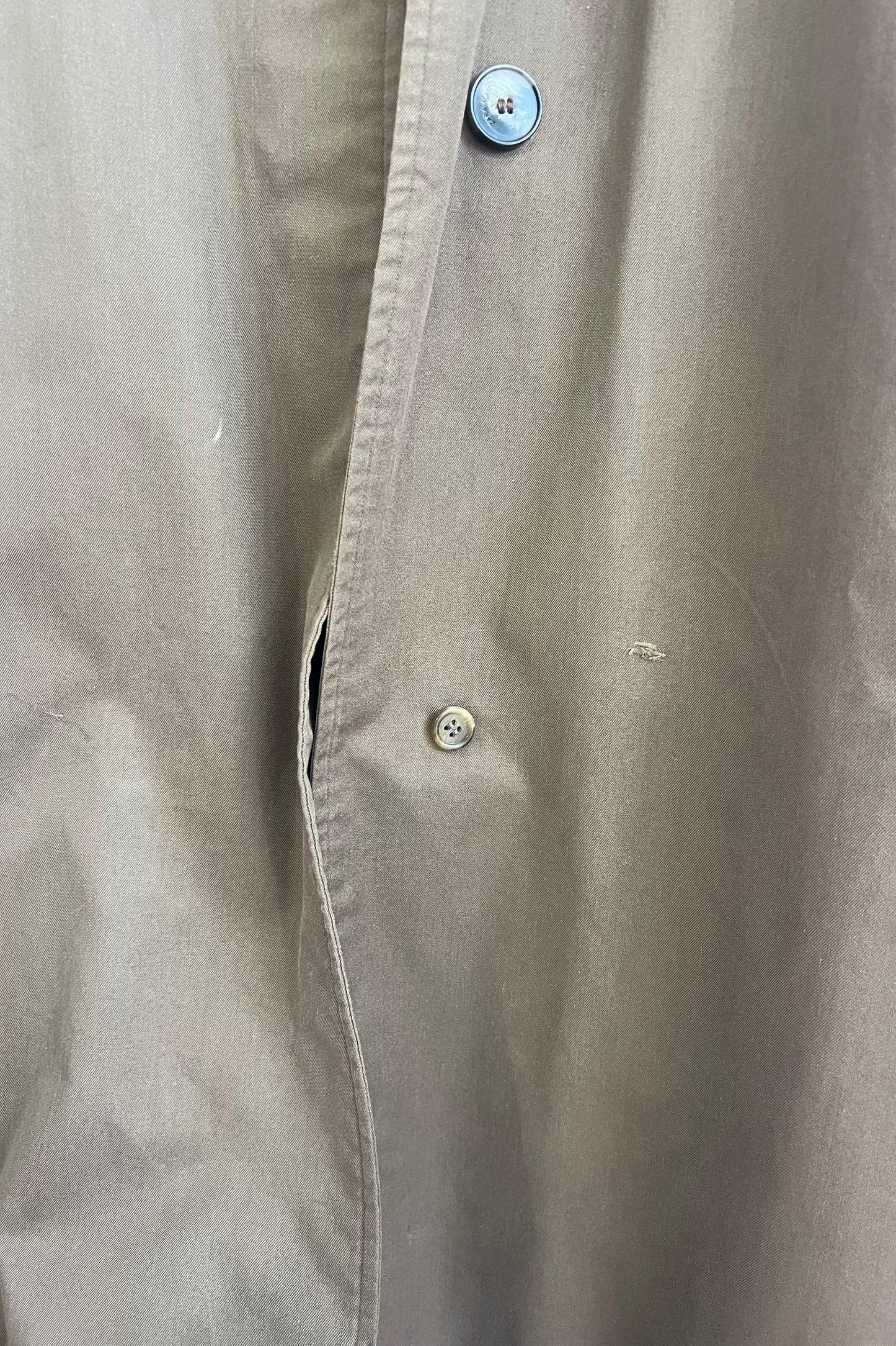 Vintage Straight Trenchcoat Brown