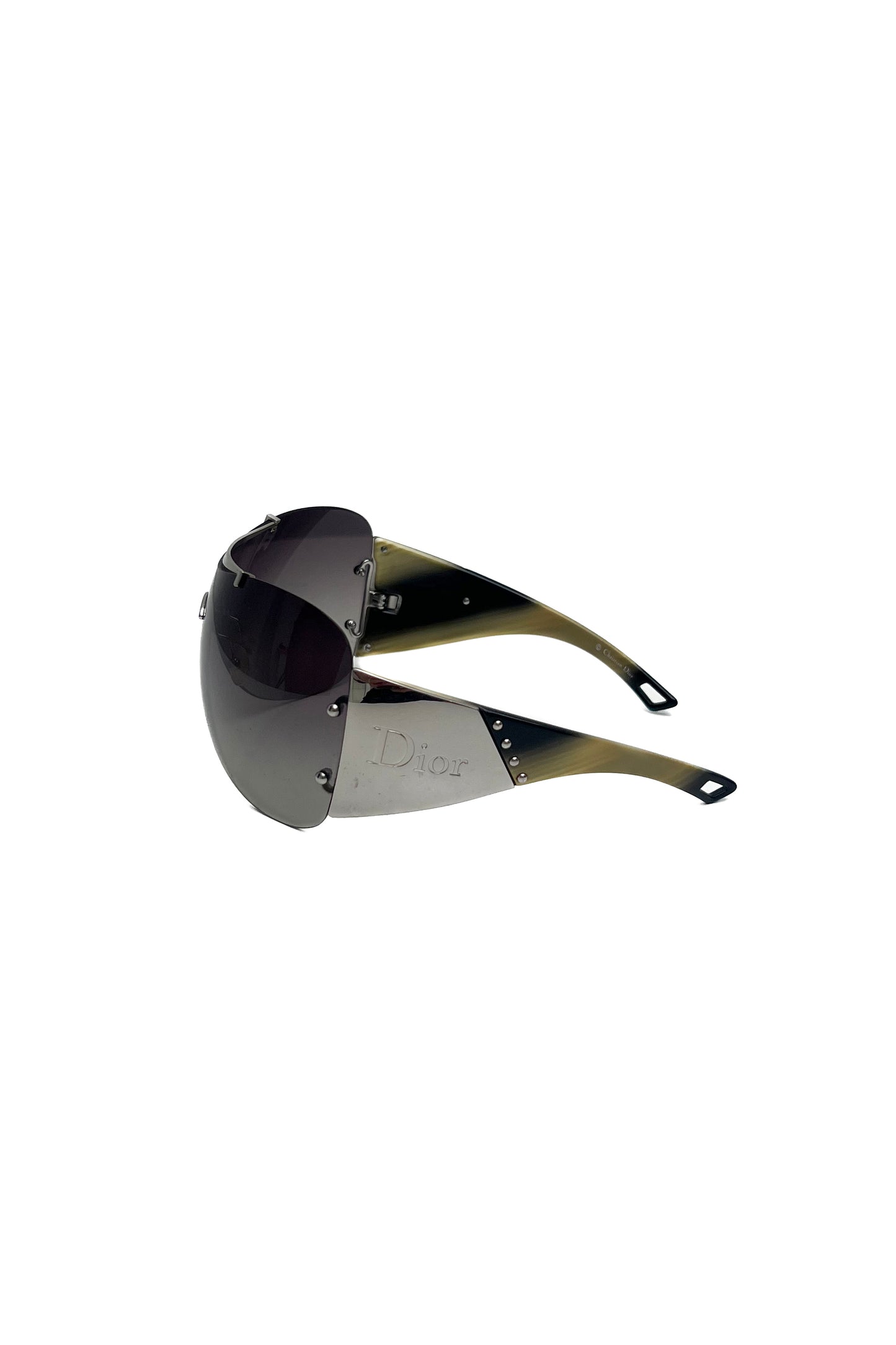 Vintage Mask Hornprint Diorito 1 Sunglasses