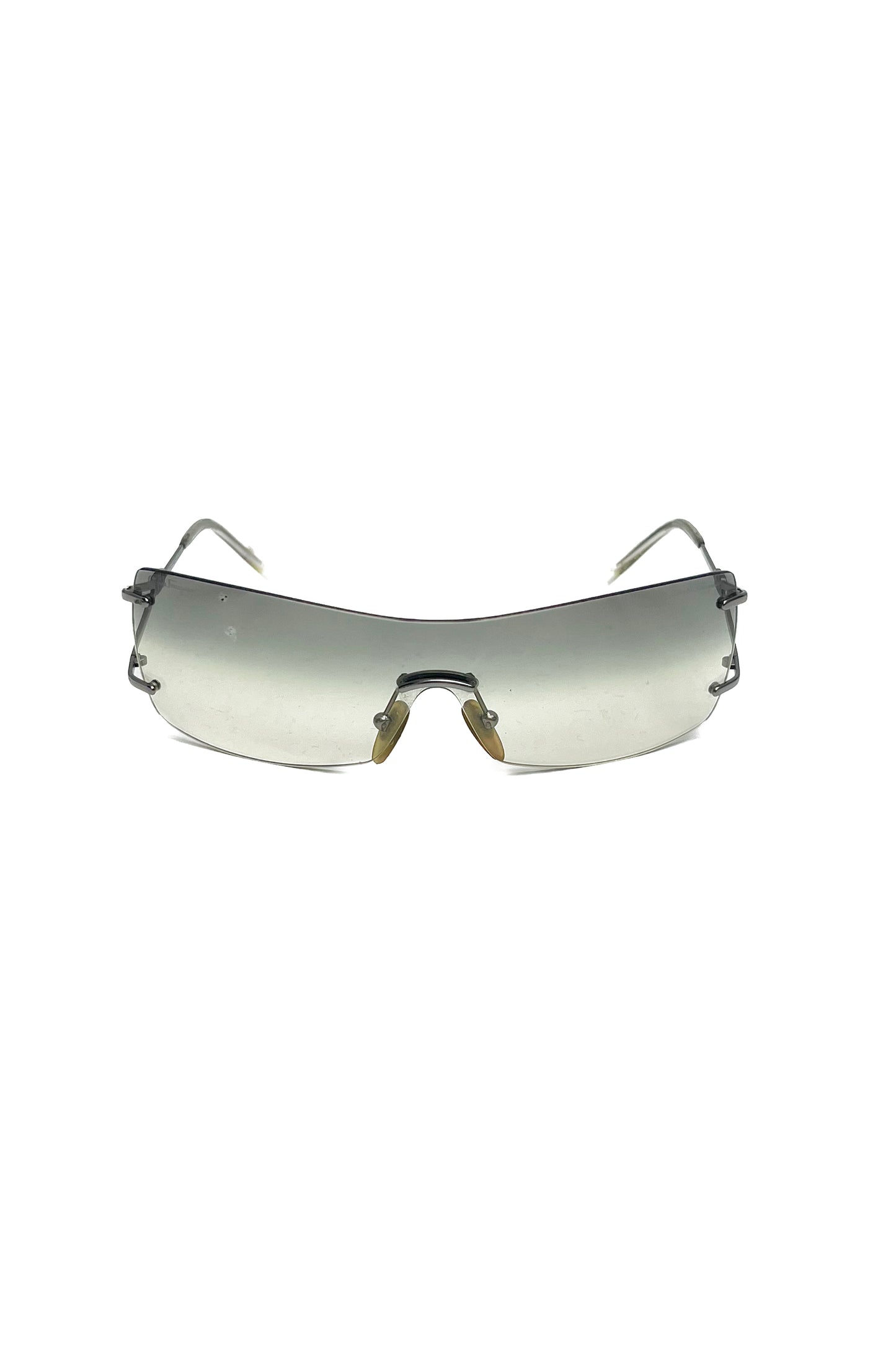 Vintage Transparent Mask Sunglasses