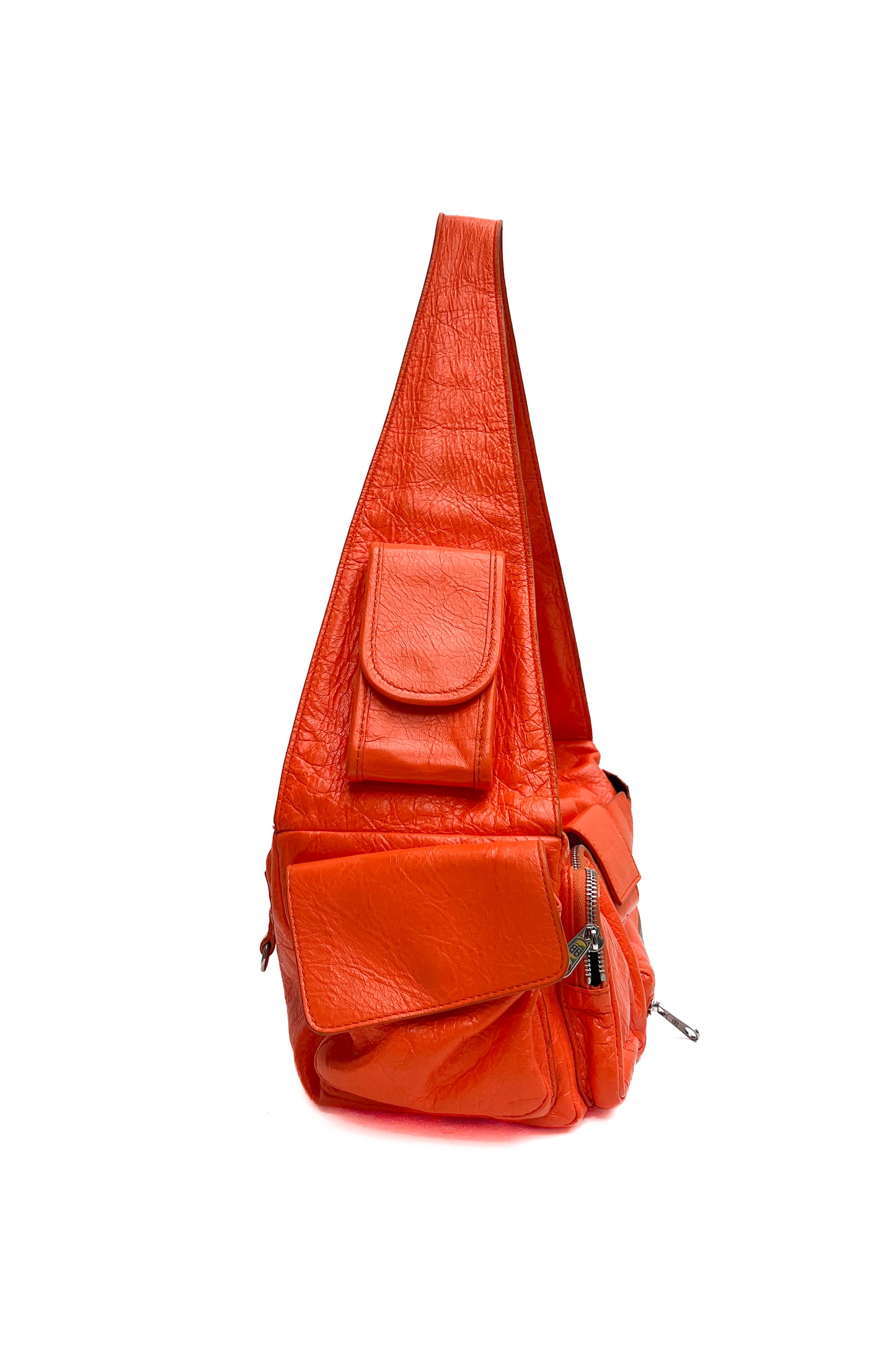 Vintage Orange Superbusy Small Shoulder Bag