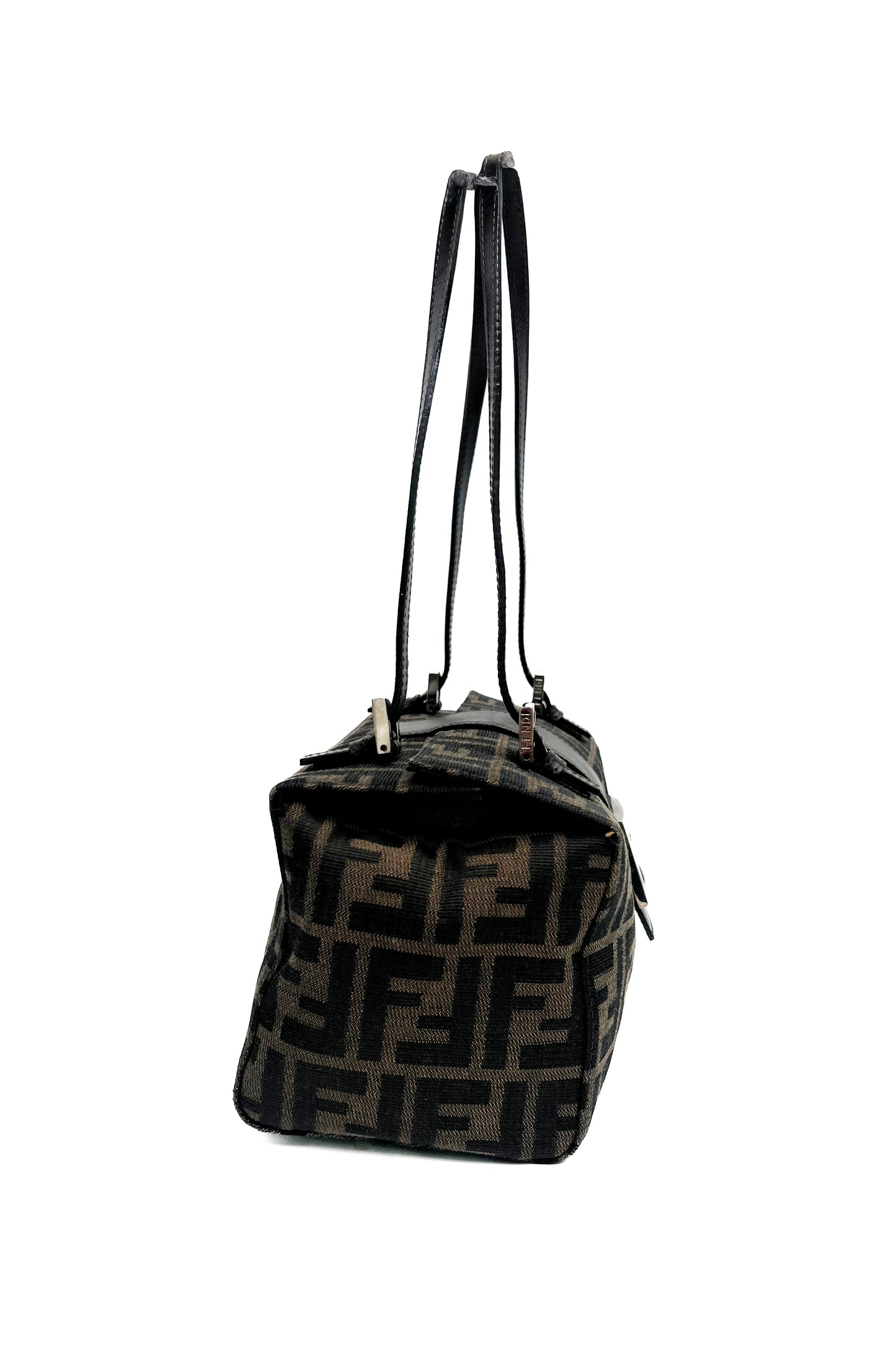 Vintage Classic Zucca Boxy Baguette Bag