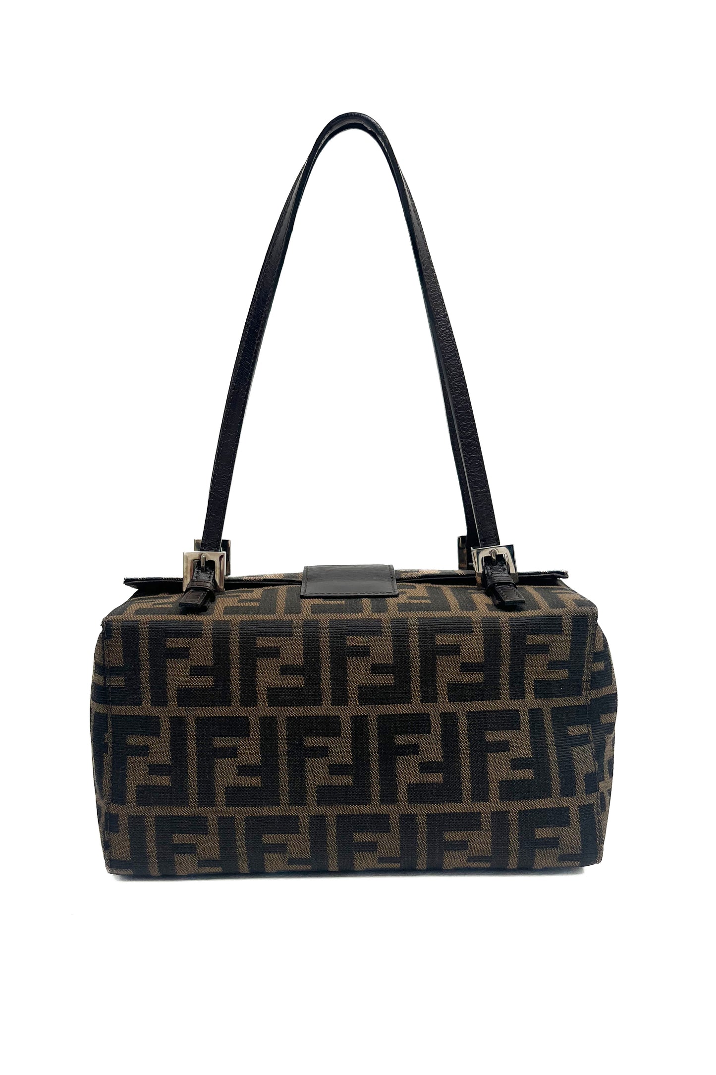 Vintage Classic Zucca Boxy Baguette Bag